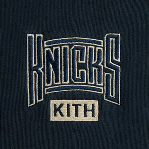 Kith for the New York Knicks Arched Vintage Nelson Sweatpant - Nocturnal