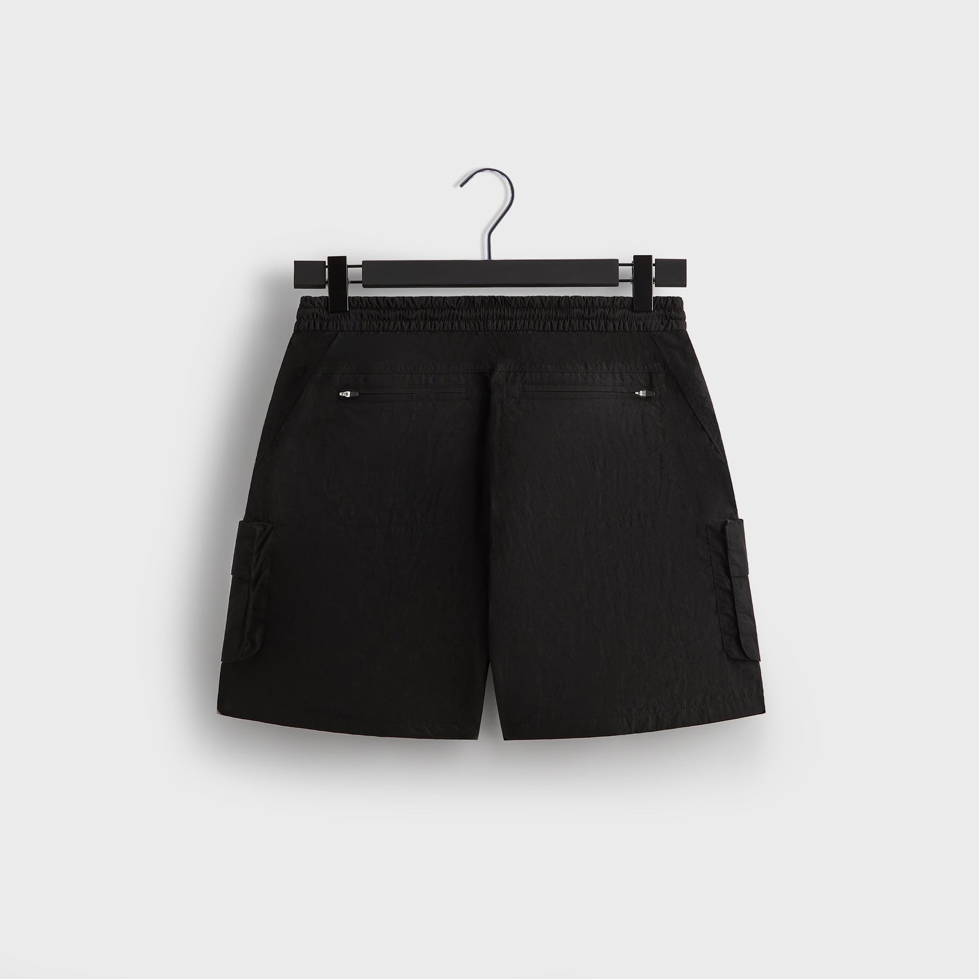 Kith Wrinkle Nylon Evan Cargo Short - Black