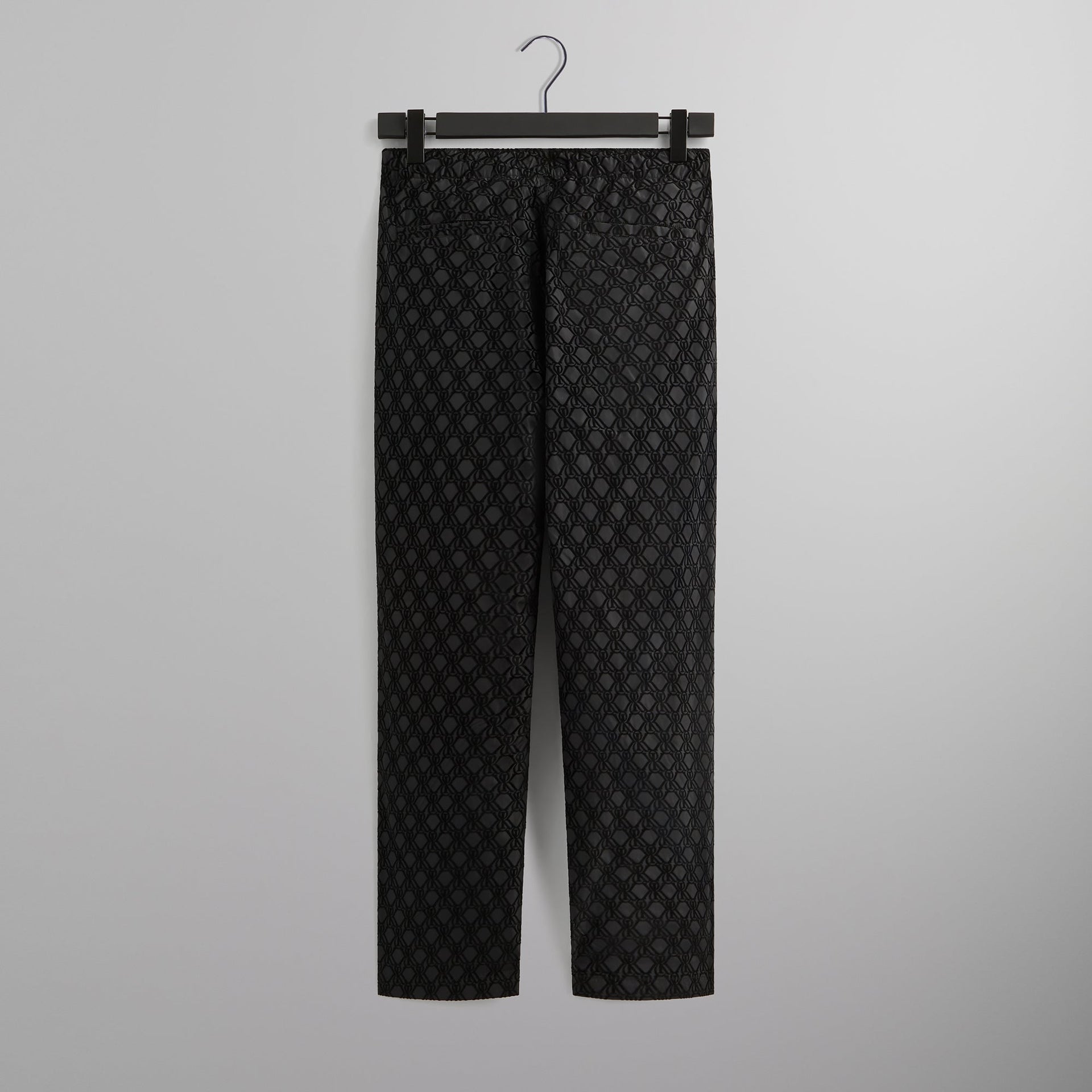 Kith Flocked Monogram Elias Pant - Black