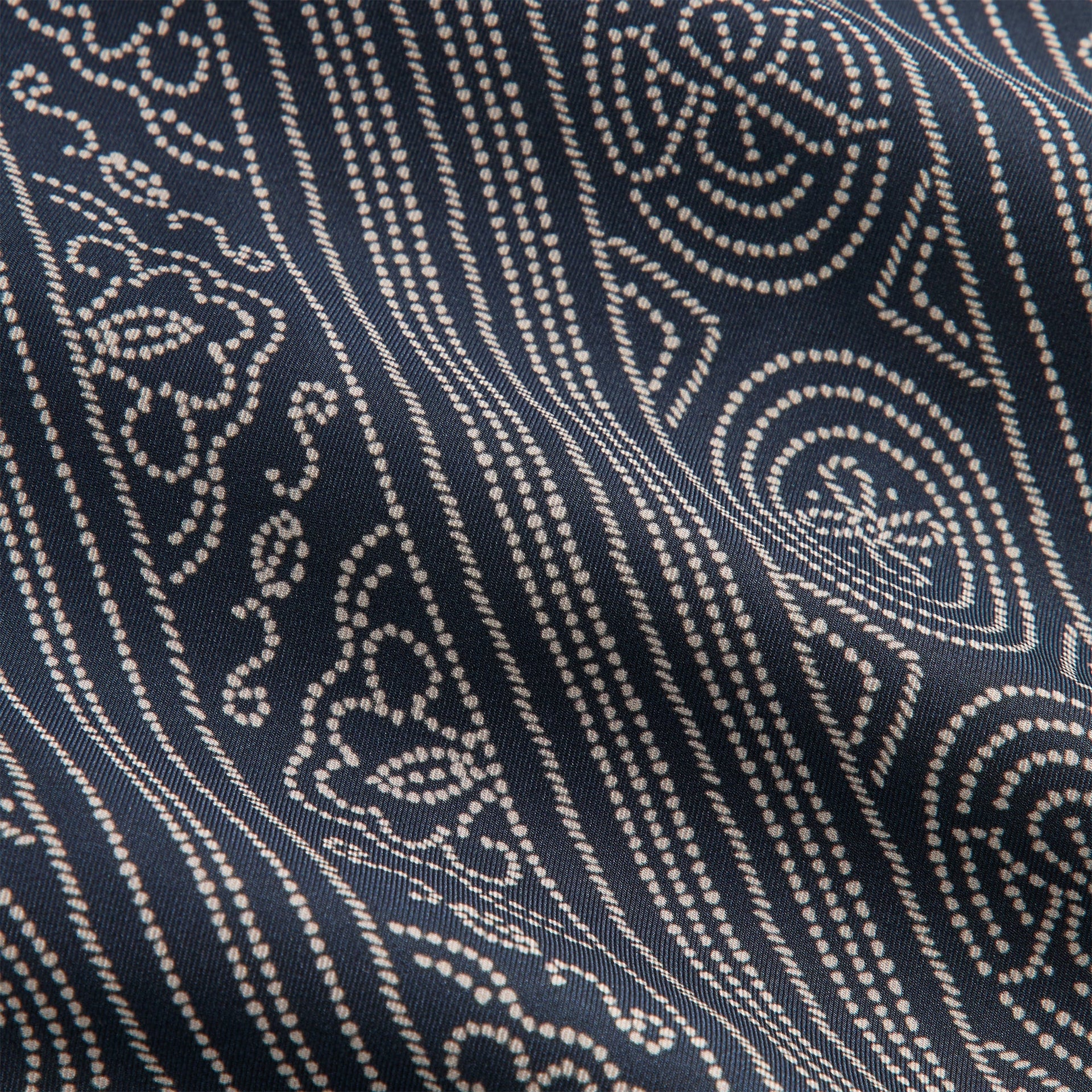 &Kin Batik Stripe Pleated Ari Trouser - Nocturnal PH