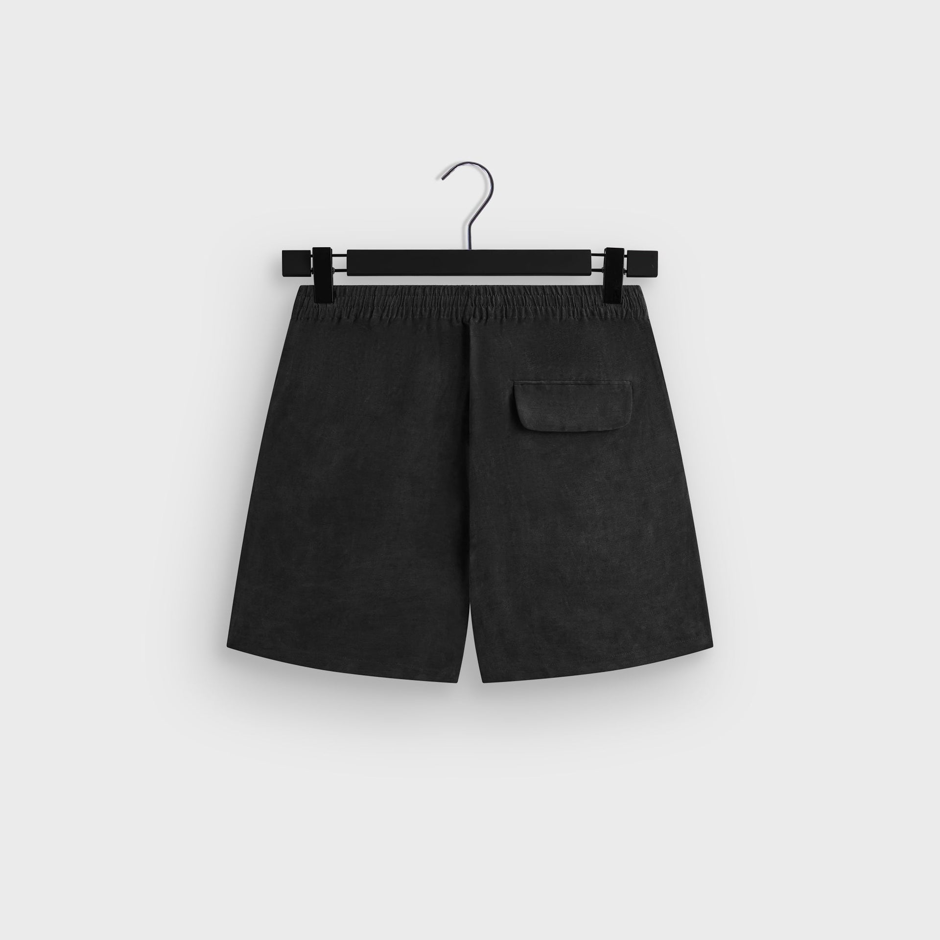 &Kin Cupro Linen Kellen Short - Black PH