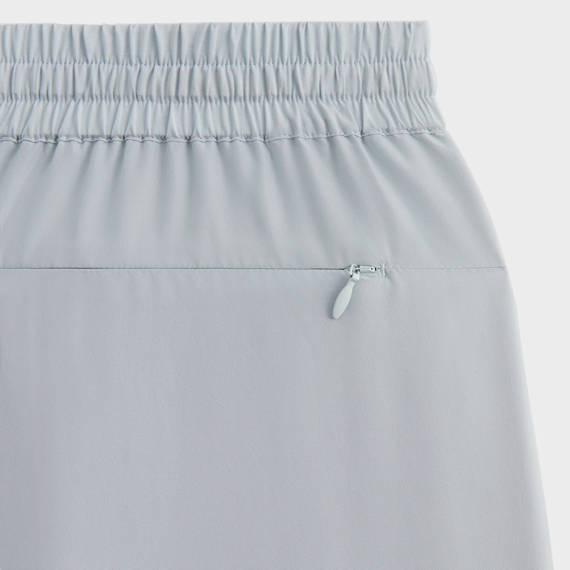 &Kin Silk Habotai Cedar Short - Light Indigo
