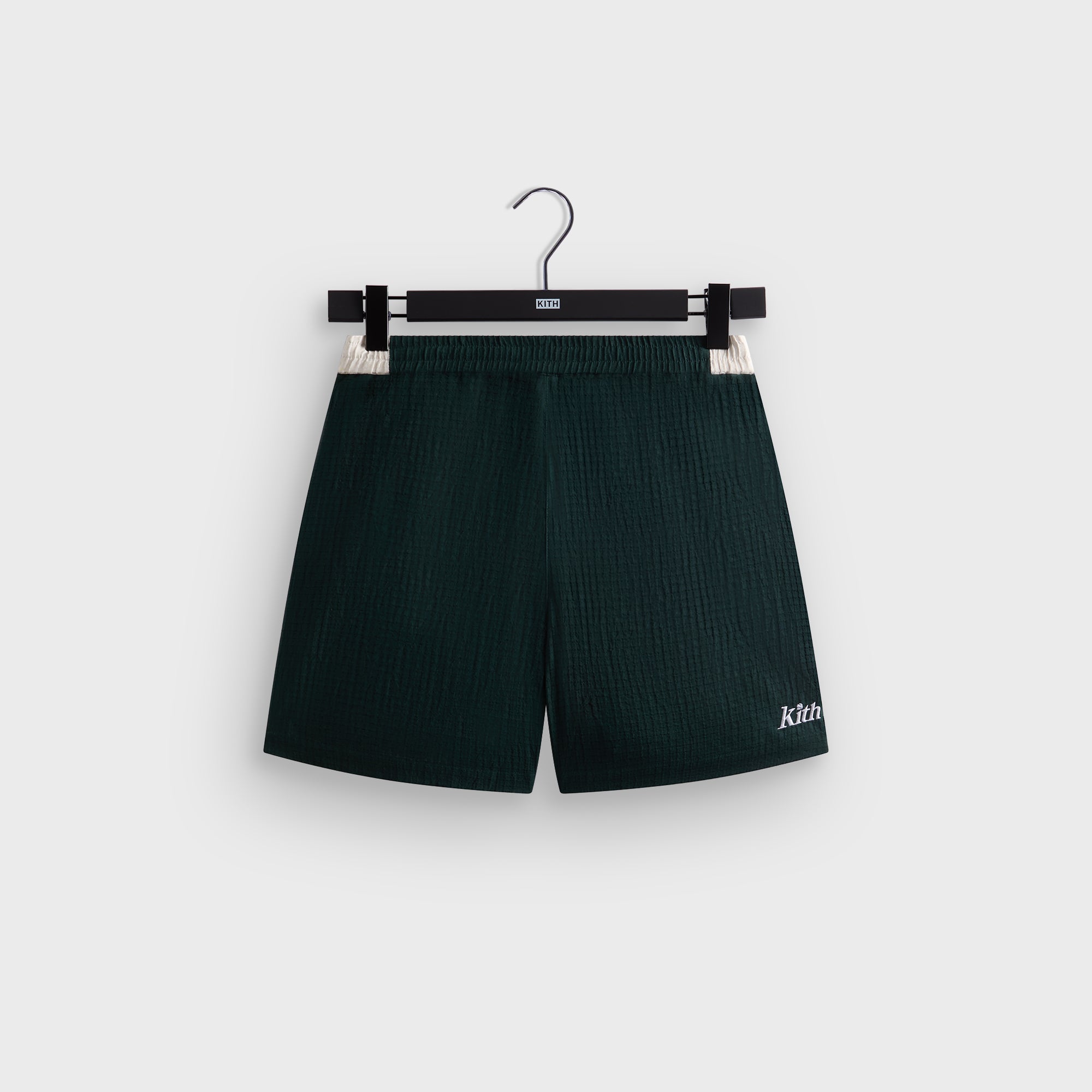 最終値下げ！！ Kith グリーン/グレー ナイロン トラックパンツ