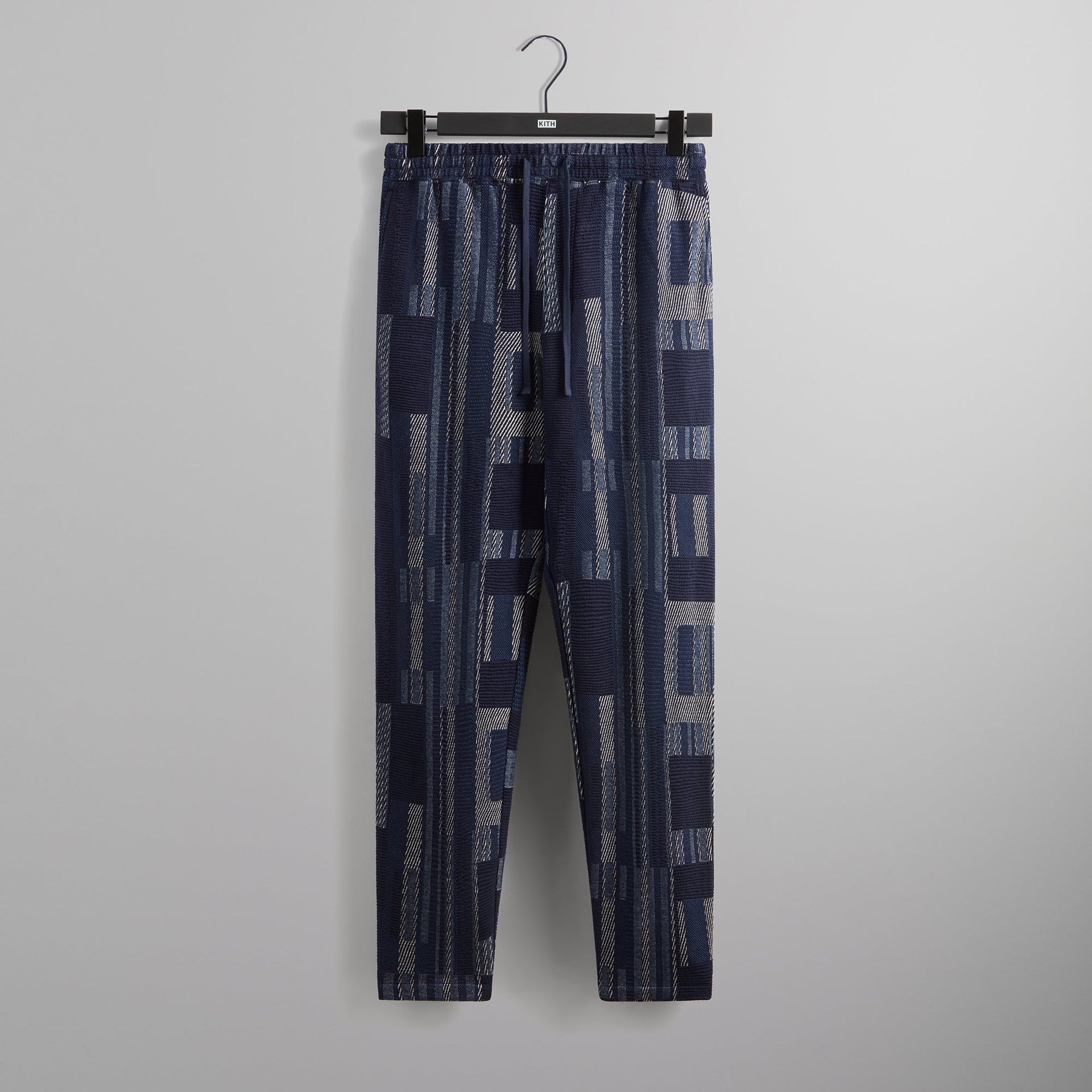 Kith Geometric Knit Elmhurst Pant - Nocturnal