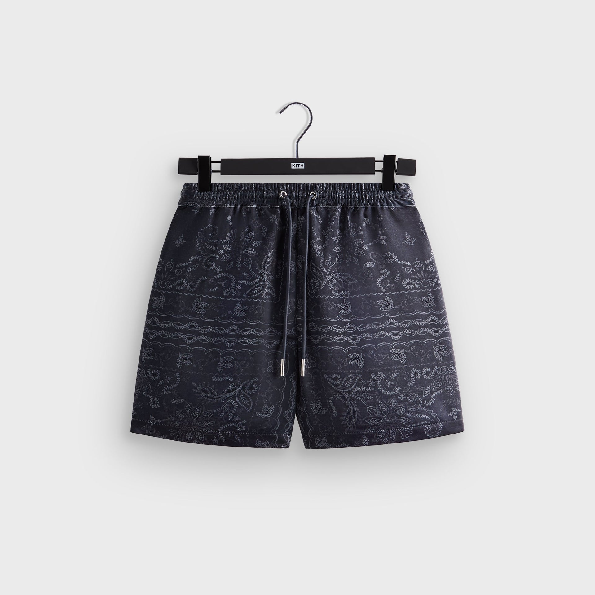 Kith Panelled Bandana Active Short - Black PH