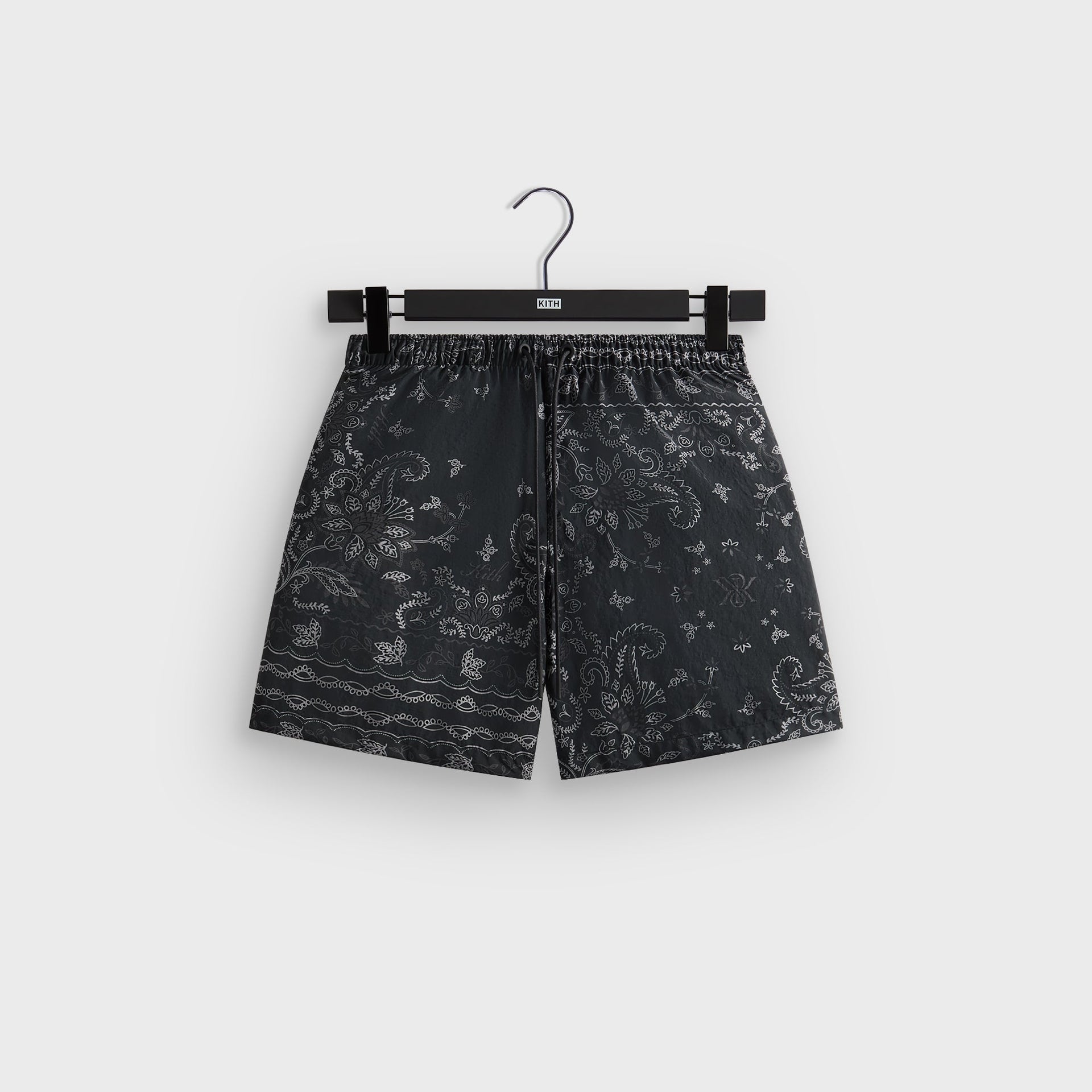 Kith Panelled Bandana Ashton Swim Short - Black PH