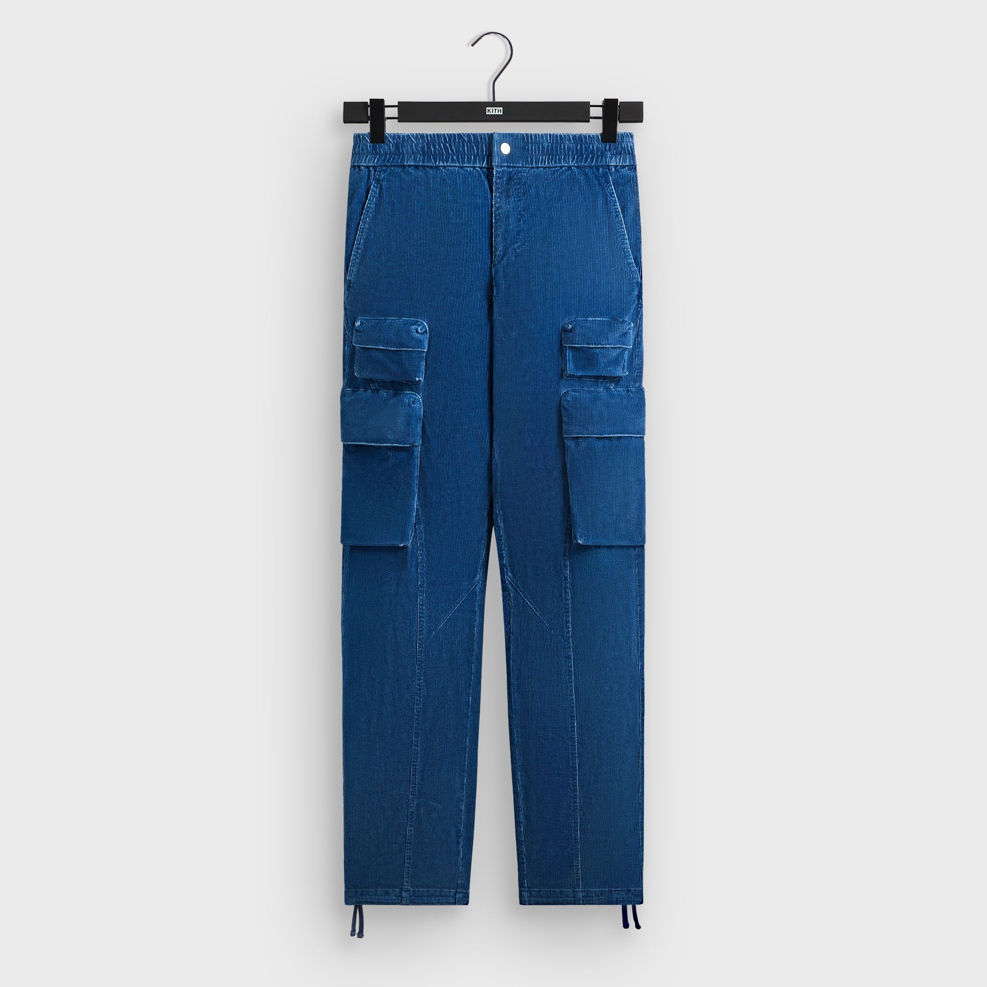 パンツ Kith Indigo Corduroy Chauncey Cargo Pant Kith Indigo Corduroy Chauncey Cargo Pant - Cyanotype – Kith Europe
