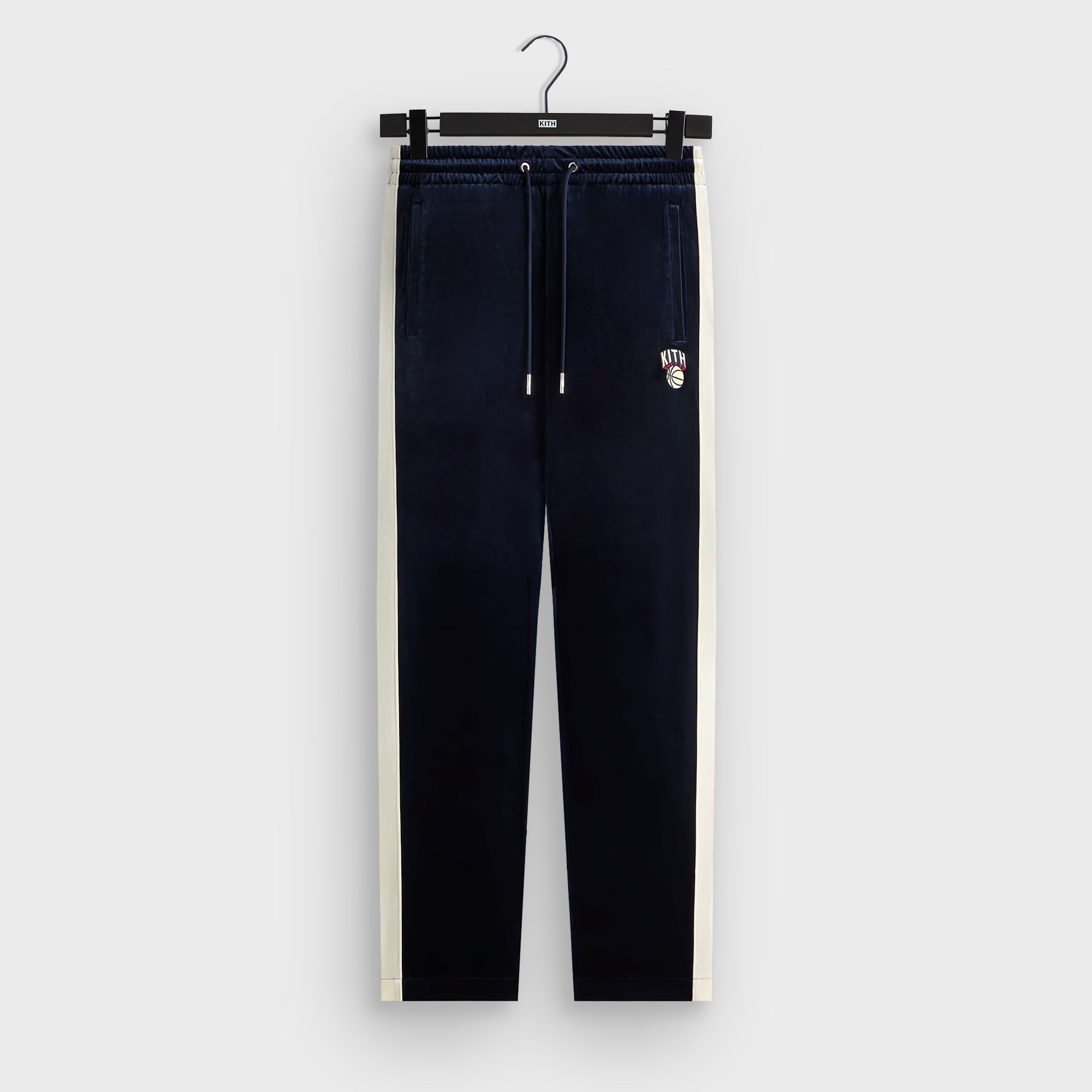 Kith for the New York Knicks Velour Track Pant - Nocturnal – Kith