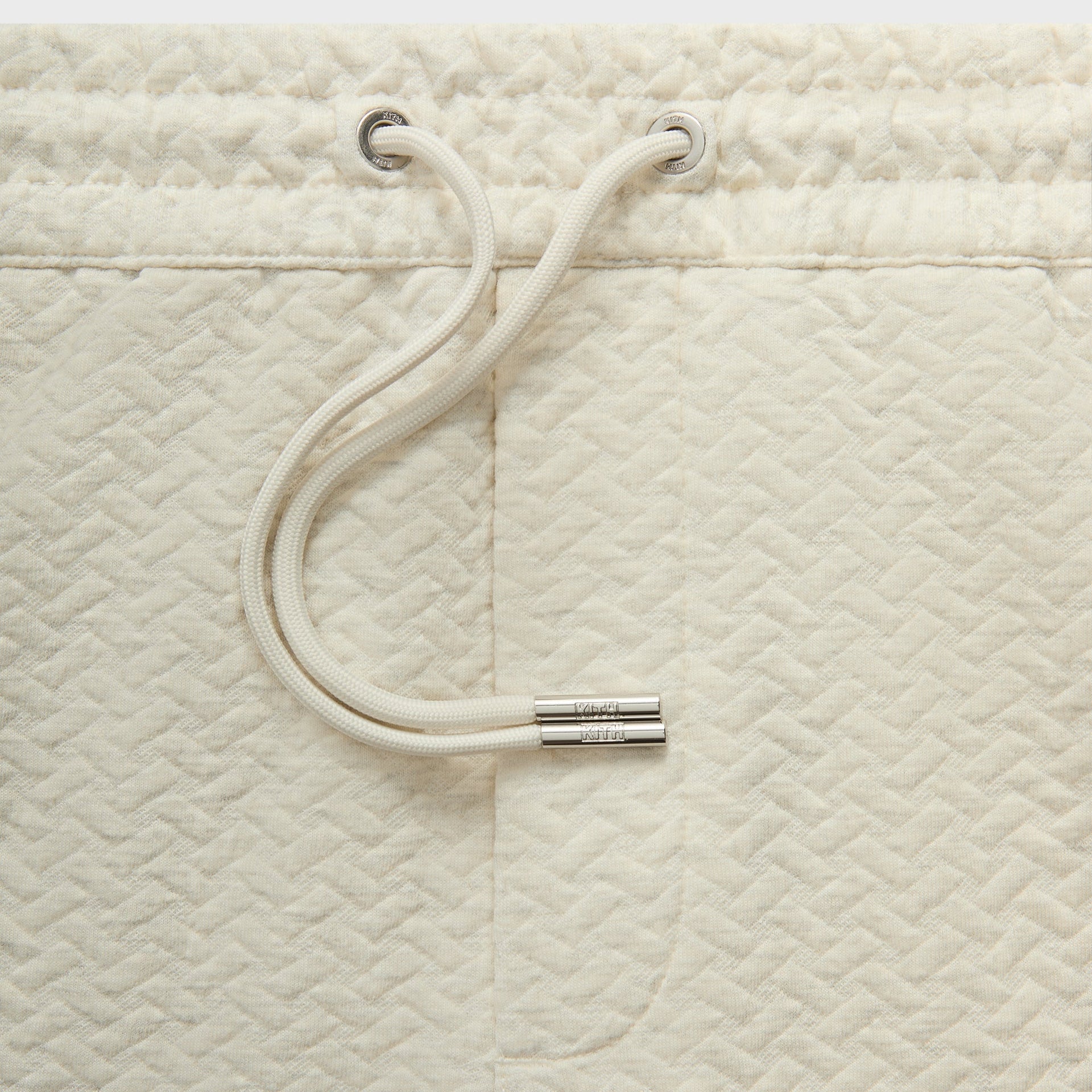 Kith Tessellation Interlock Curtis Short - Light Heather Grey - PH