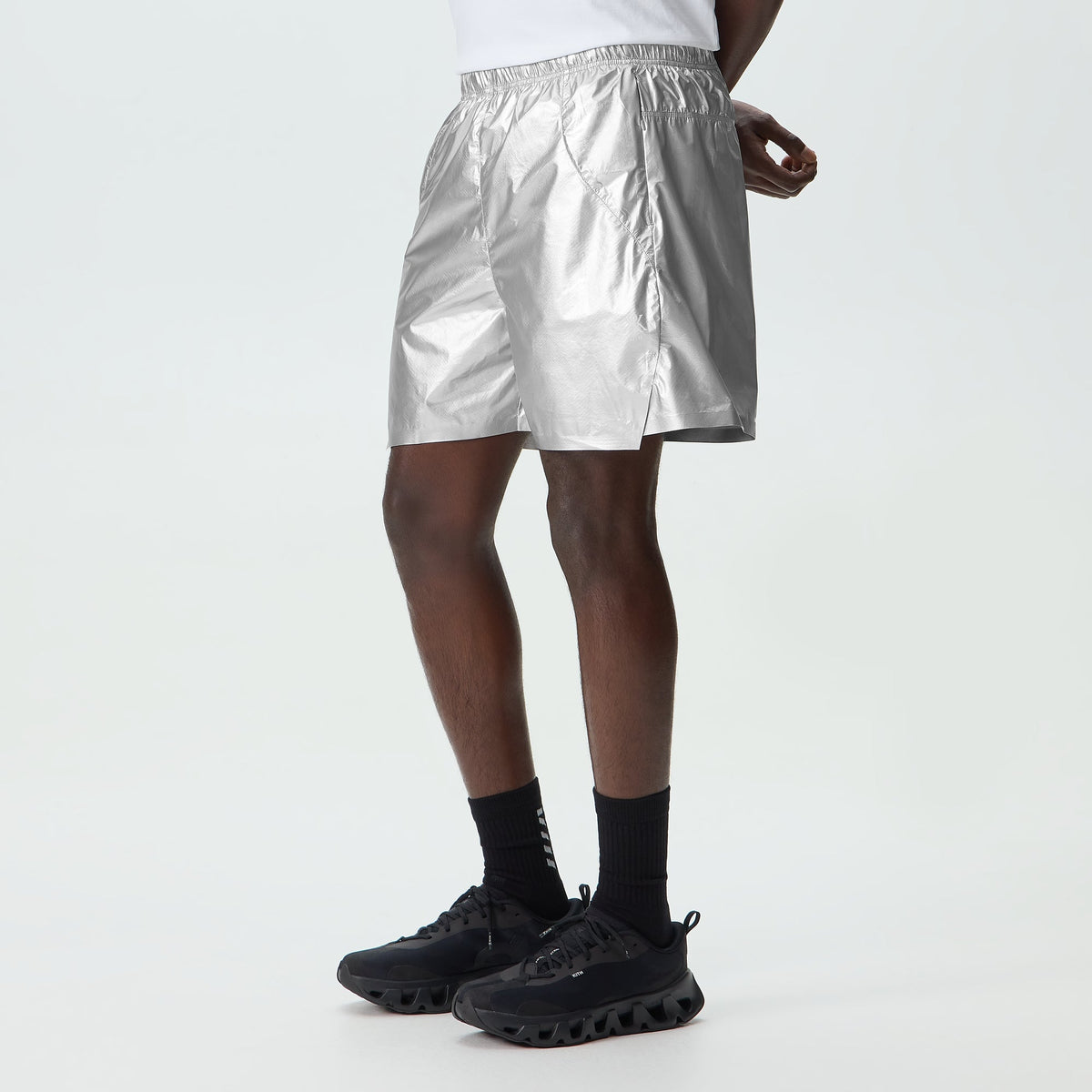 Kith Demas 5" Short - Silver