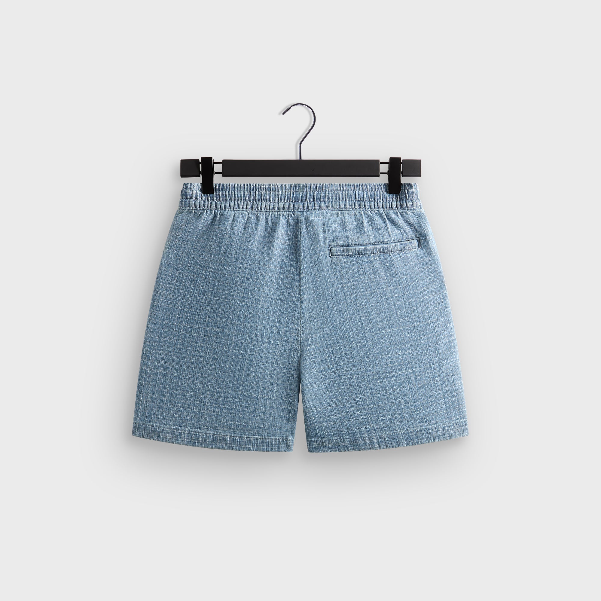 Kith Textured Indigo Weave Cayden Short - Light Indigo – Kith Europe