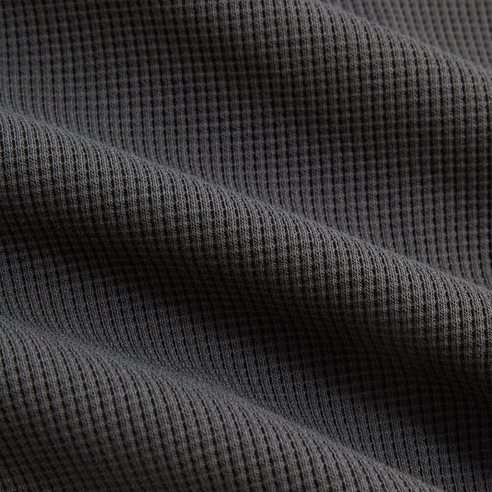 Kith Micro Waffle Graham Short - Carbon