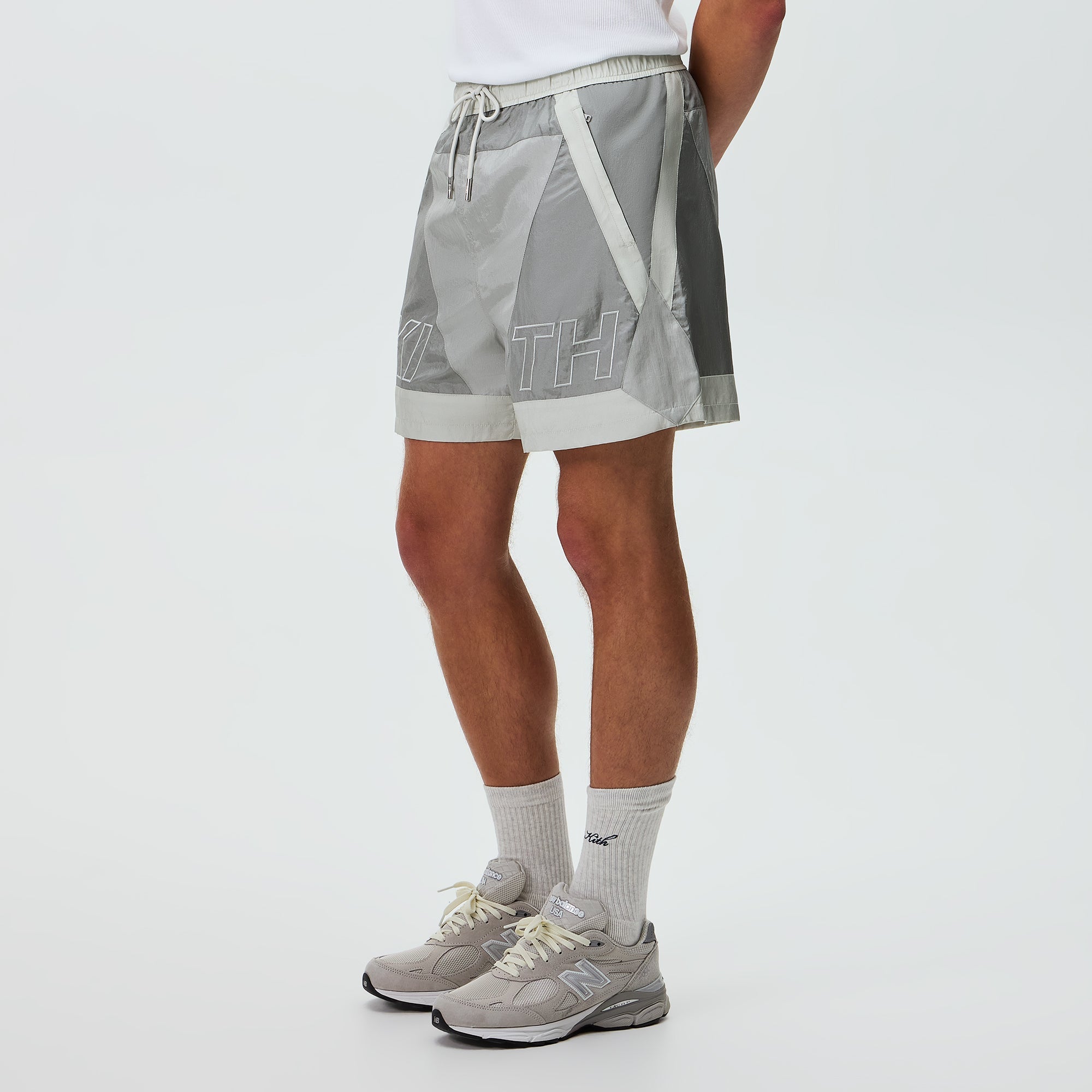 Kith Washed Nylon Turbo Short - Pacify – Kith Europe
