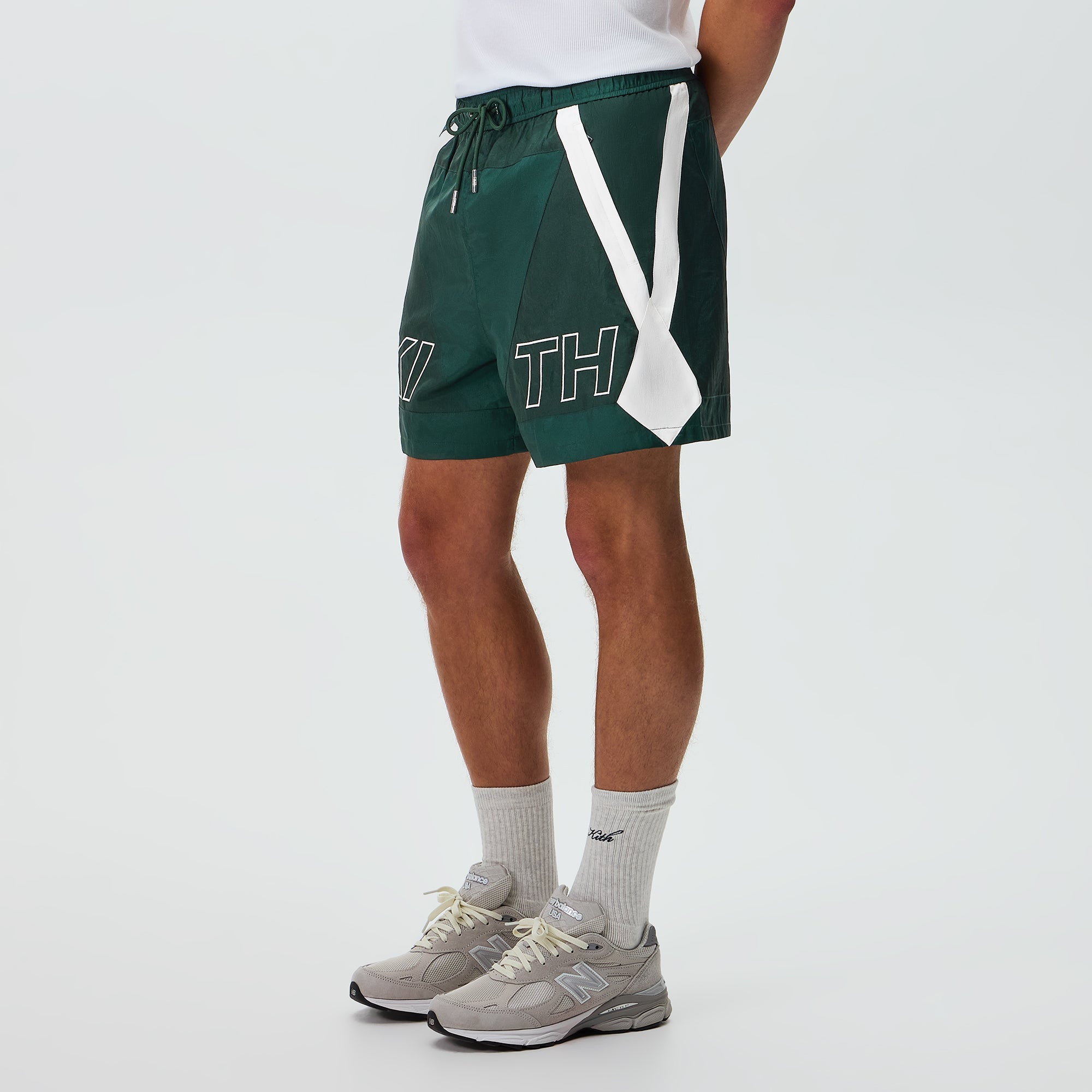 Kith Washed Nylon Turbo Short - Chronicle – Kith Europe