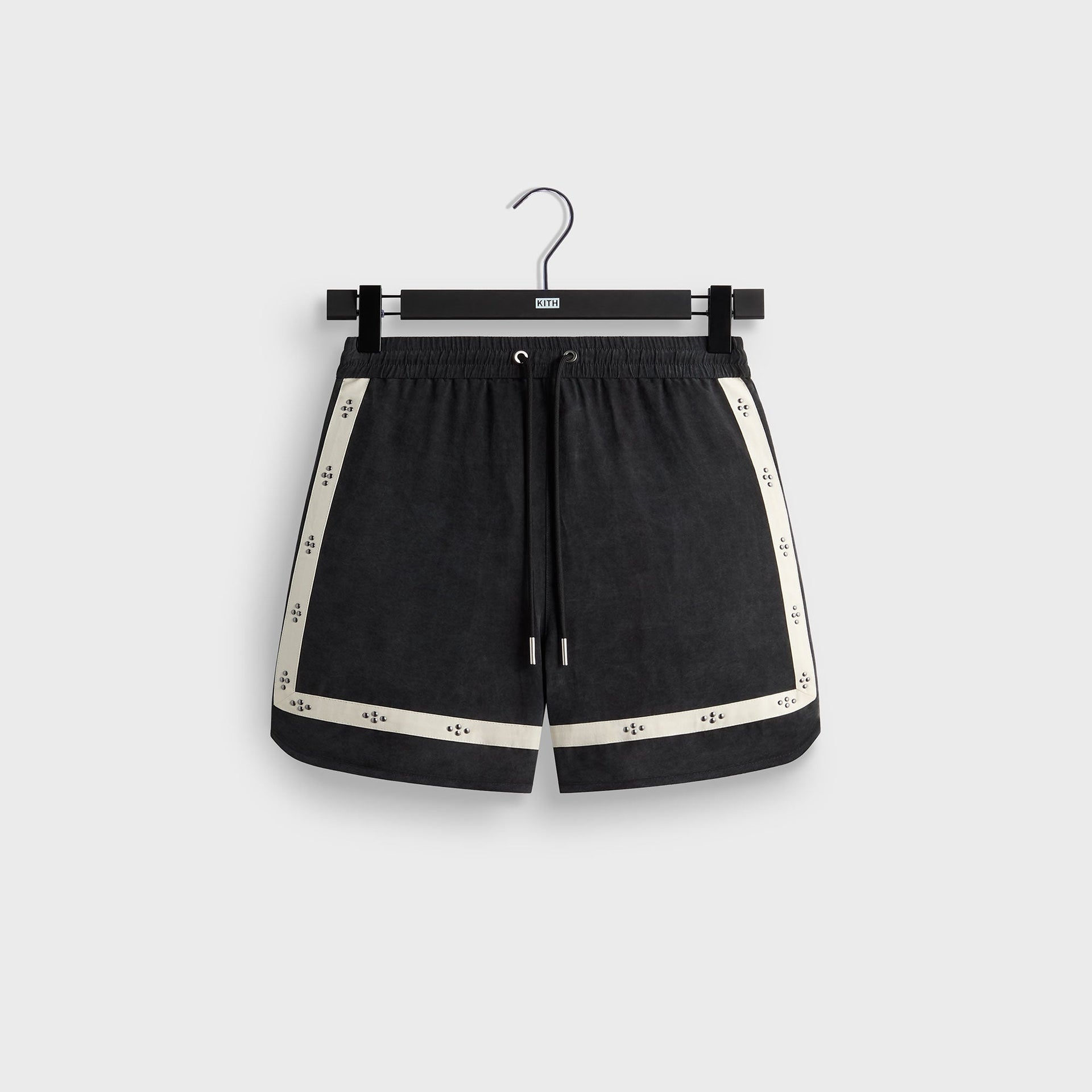 &Kin Cupro Linen Dylan Short - Black - PH
