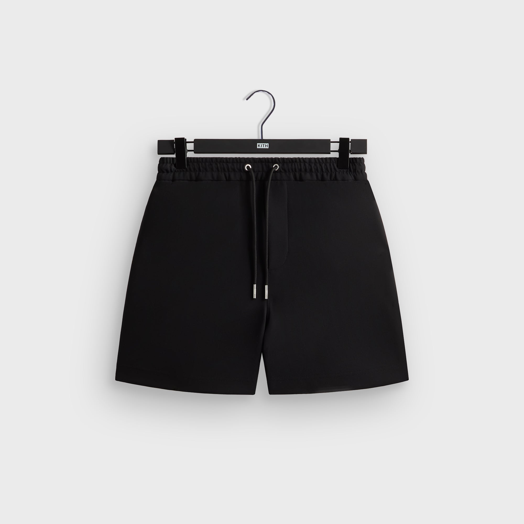 Kith Midweight Double Weave Fairfax Short - Black – Kith Europe