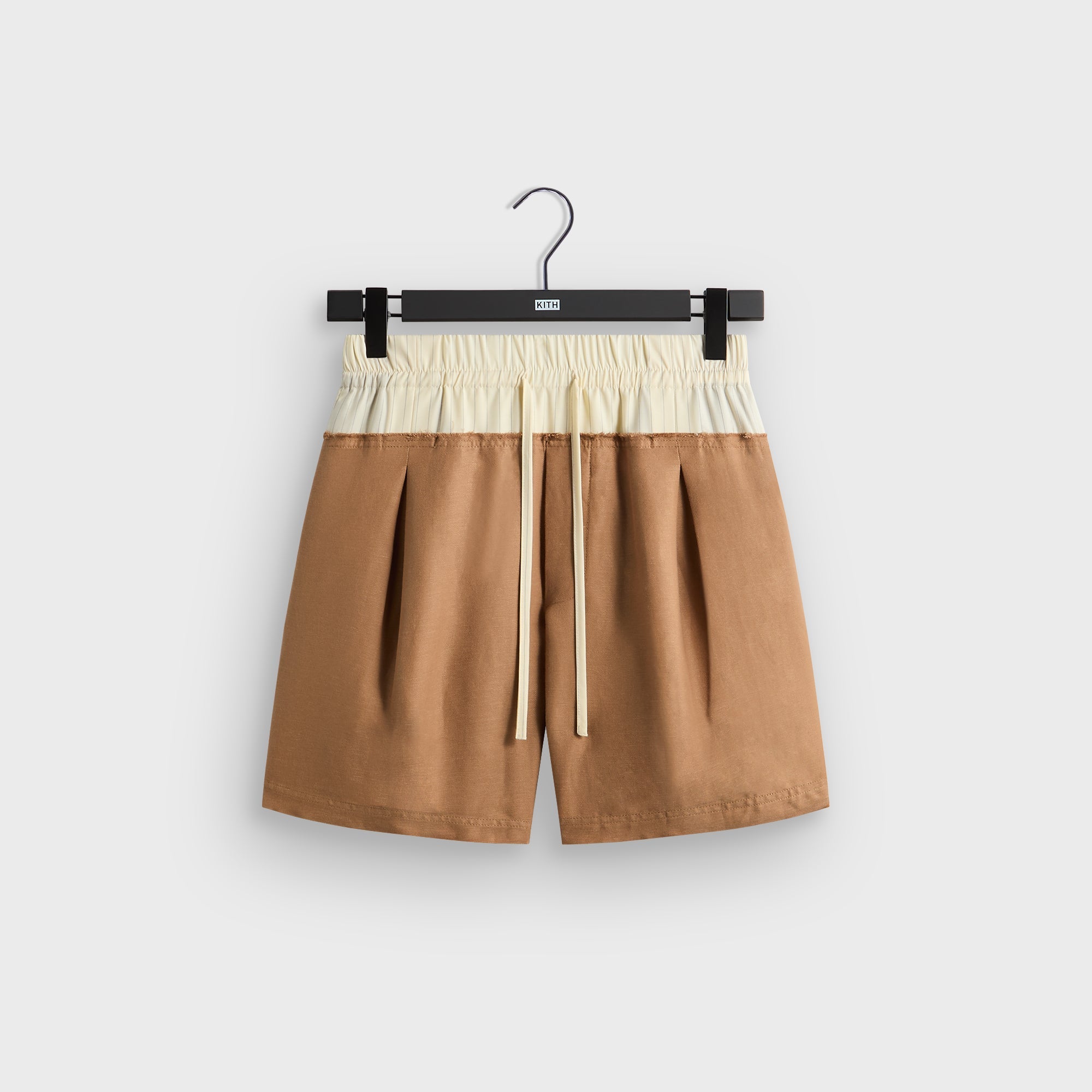 &Kin Linen Viscose Twill Emil Short - Strand – Kith Europe