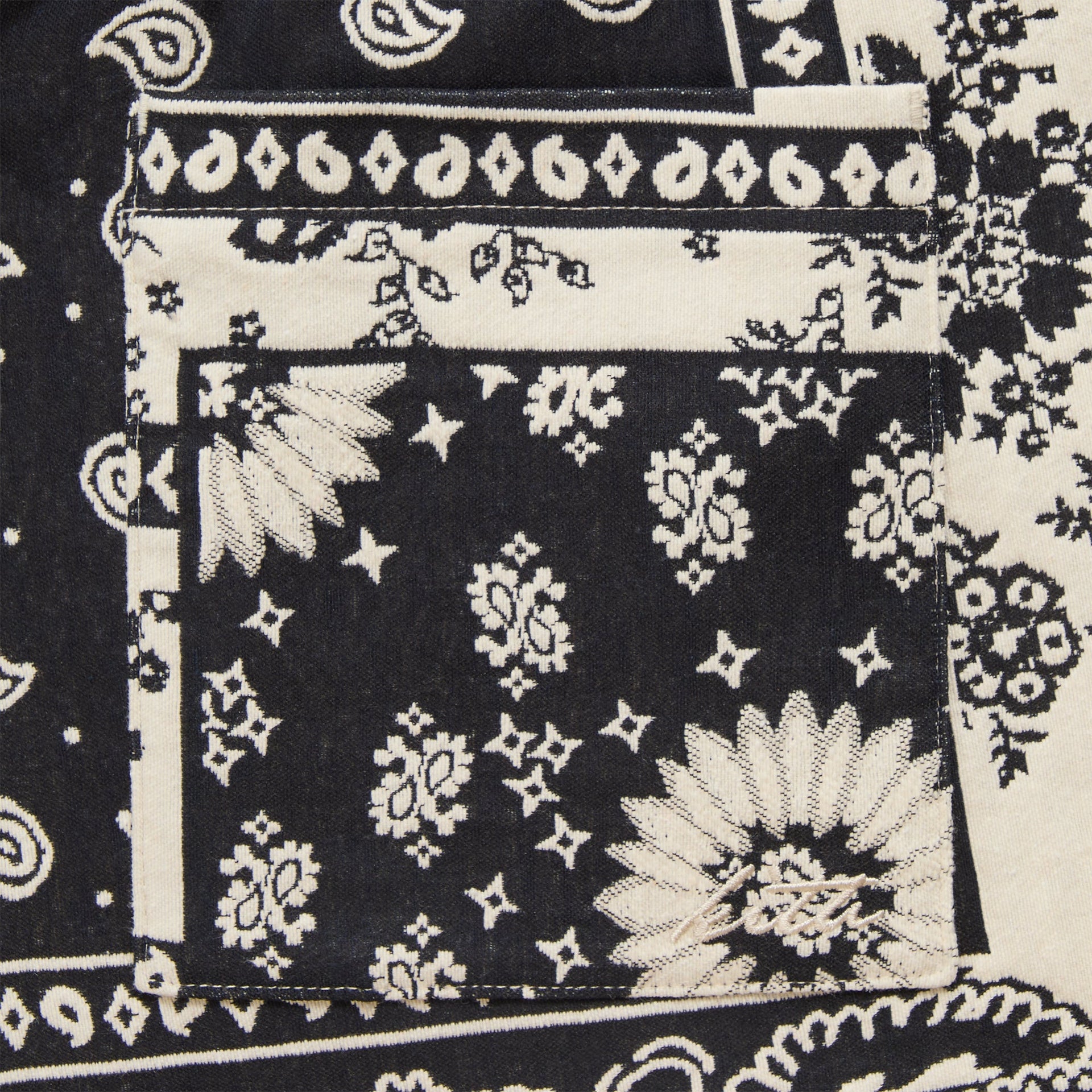 Kith Bandana Jacquard Lewis Short - Nocturnal