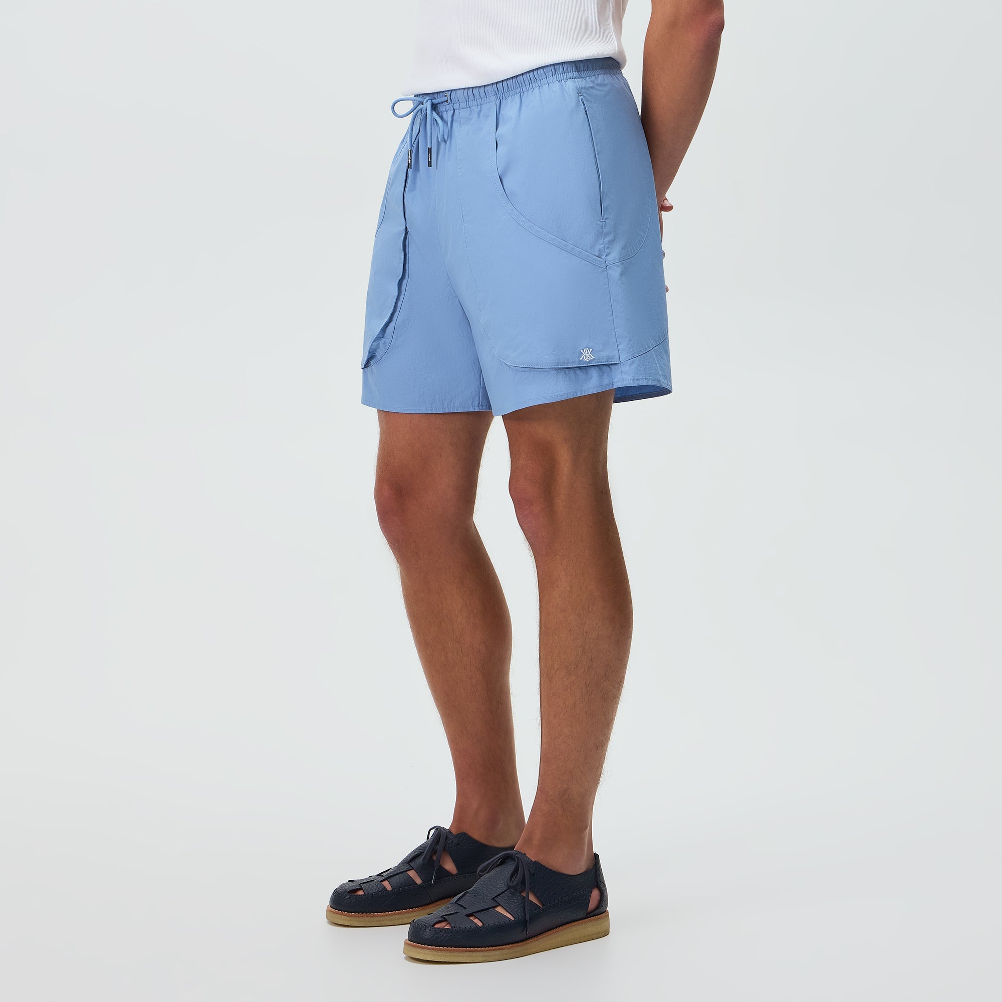 Kith Poplin Fowler Short - Millstream – Kith Europe
