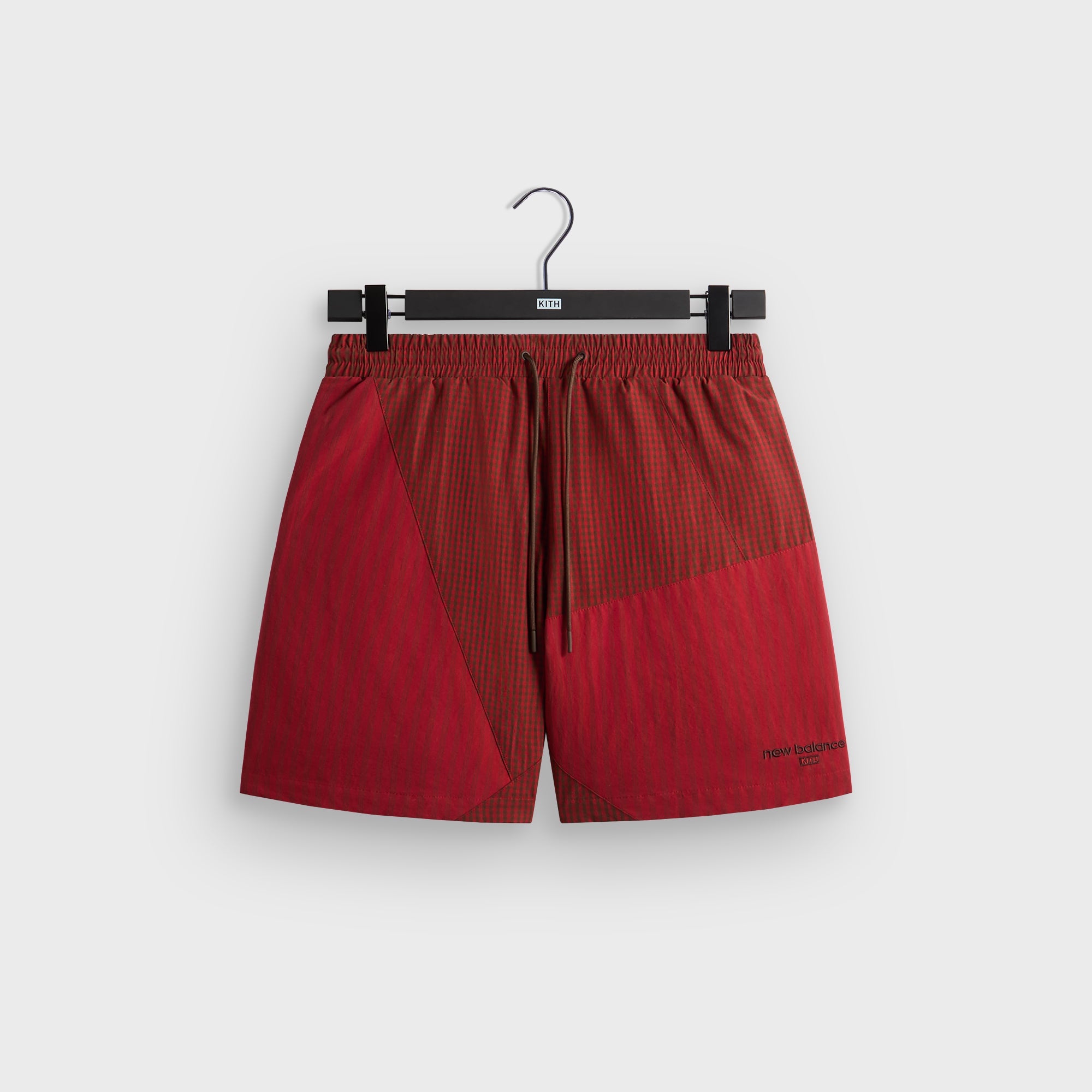 Kith & New Balance Poplin Mix Madison Short - Biking Red – Kith Europe