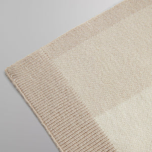 Kith for Bergdorf Goodman Knitted Logo Scarf - Veil