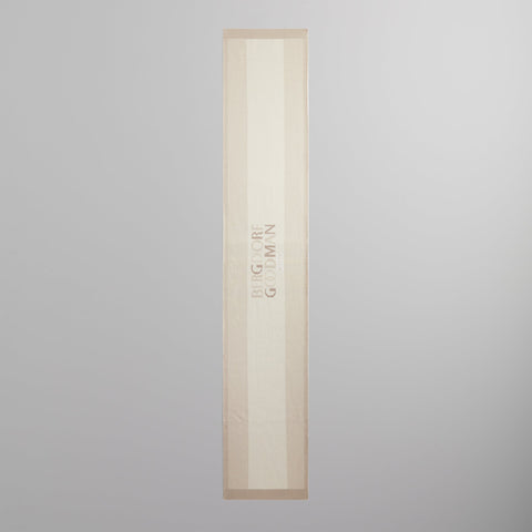 Kith for Bergdorf Goodman Knitted Logo Scarf - Veil