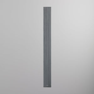 Kithmas Cotton Cable Scarf - Medium Heather Grey