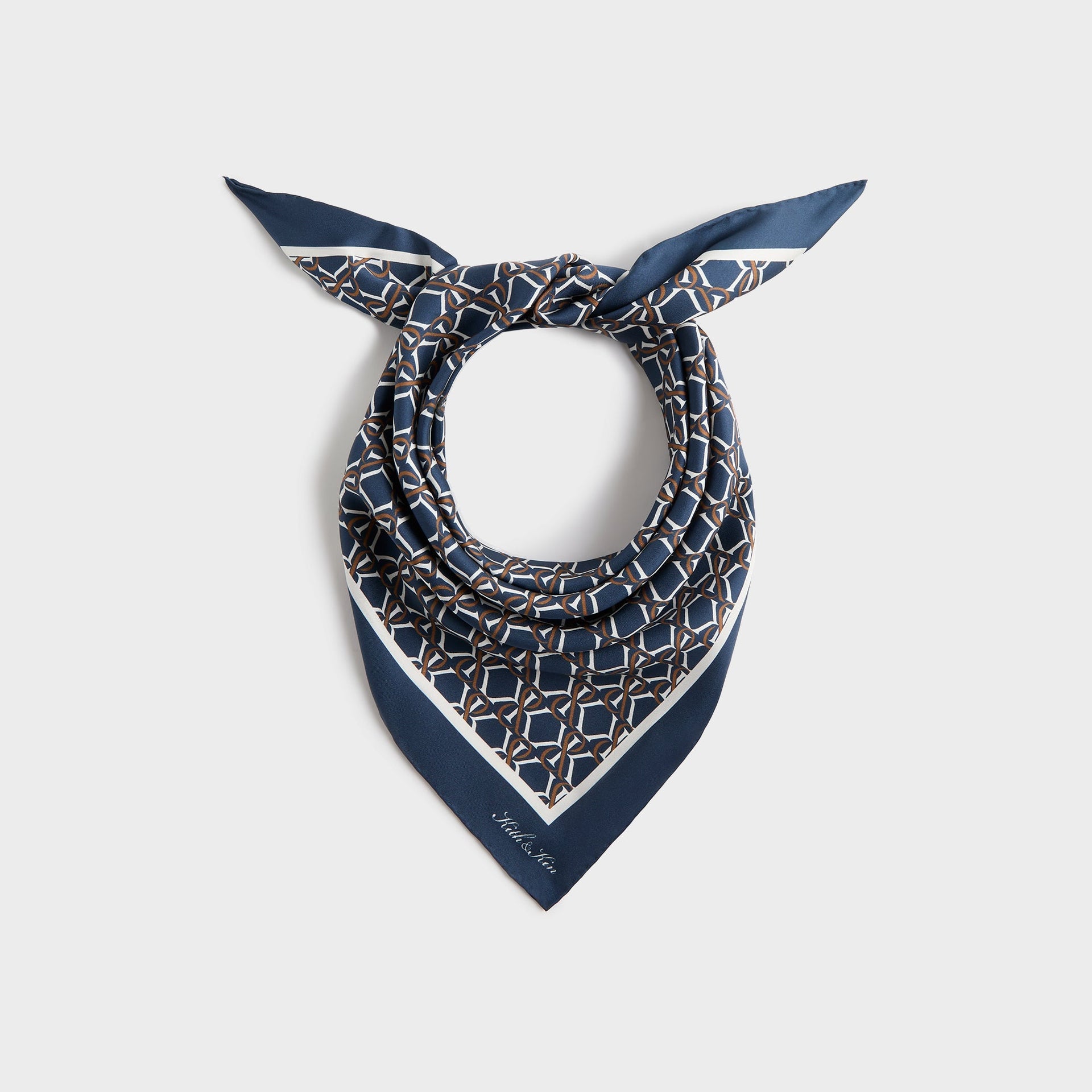 Kith Monogram Crest Bandana - Nocturnal PH