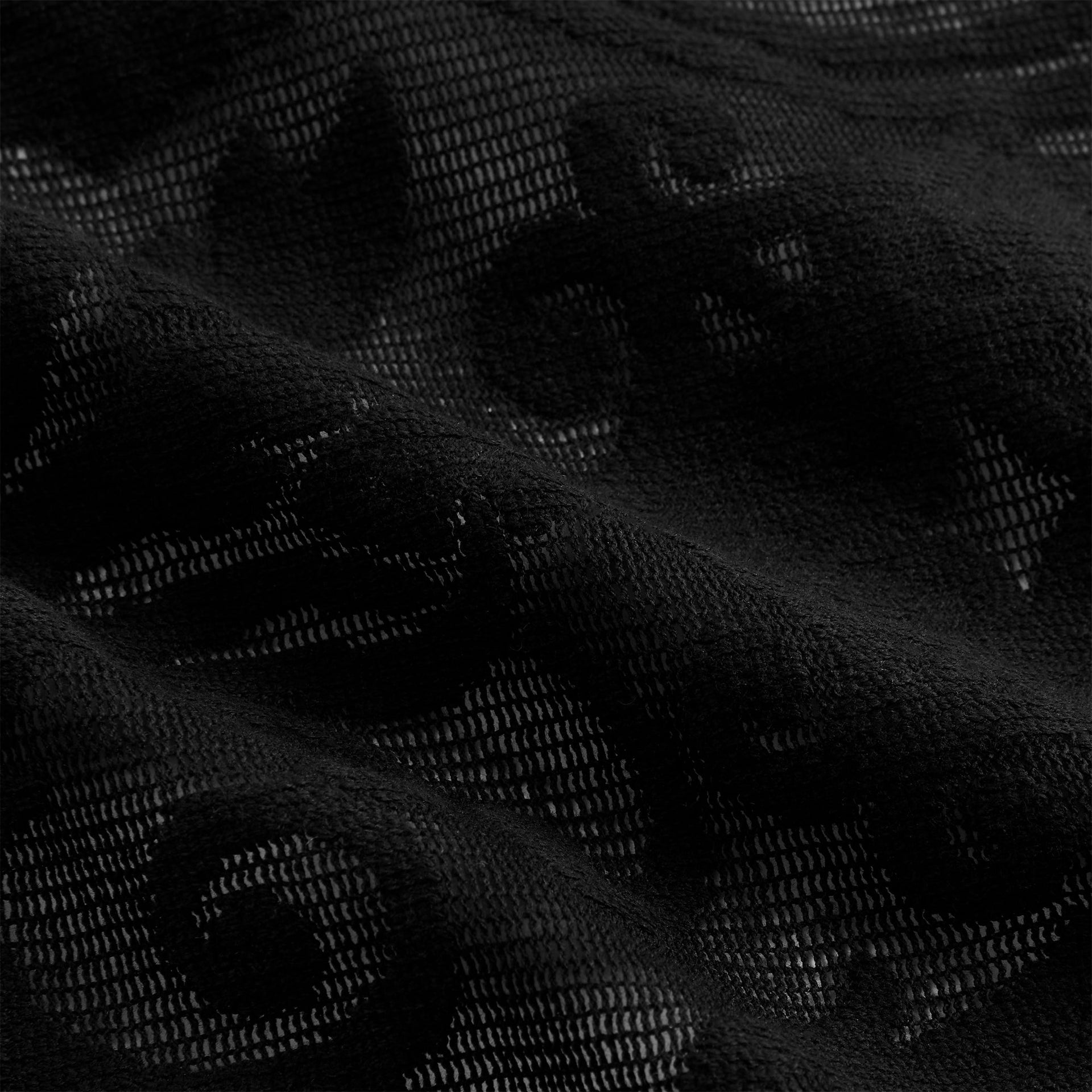 Kith Crest Lace Bandana - Black