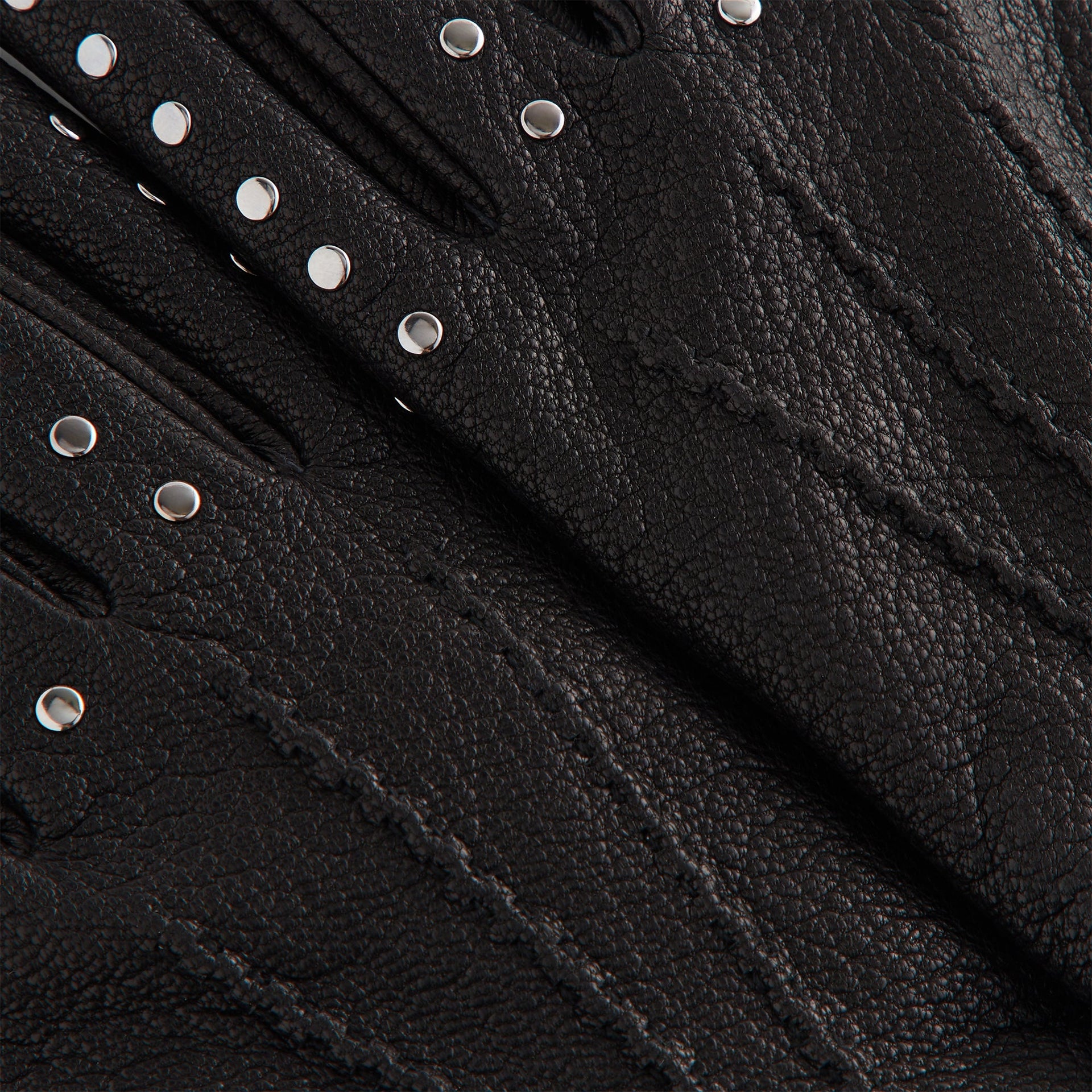 Kith Studded Leather Glove - Black