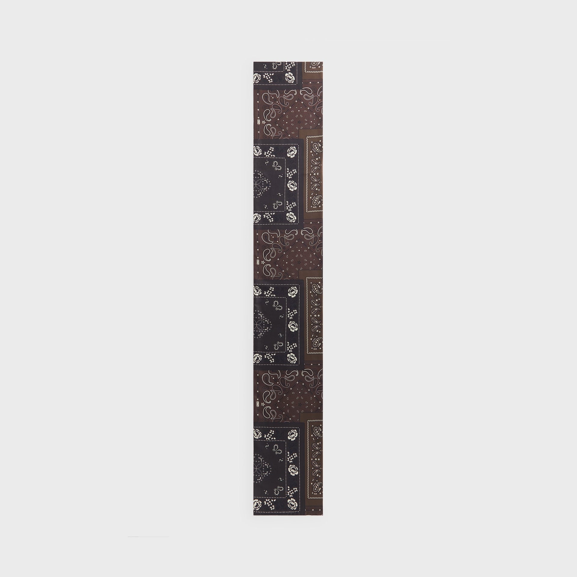 Kith Printed Paisley Silk Scarf - Kindling