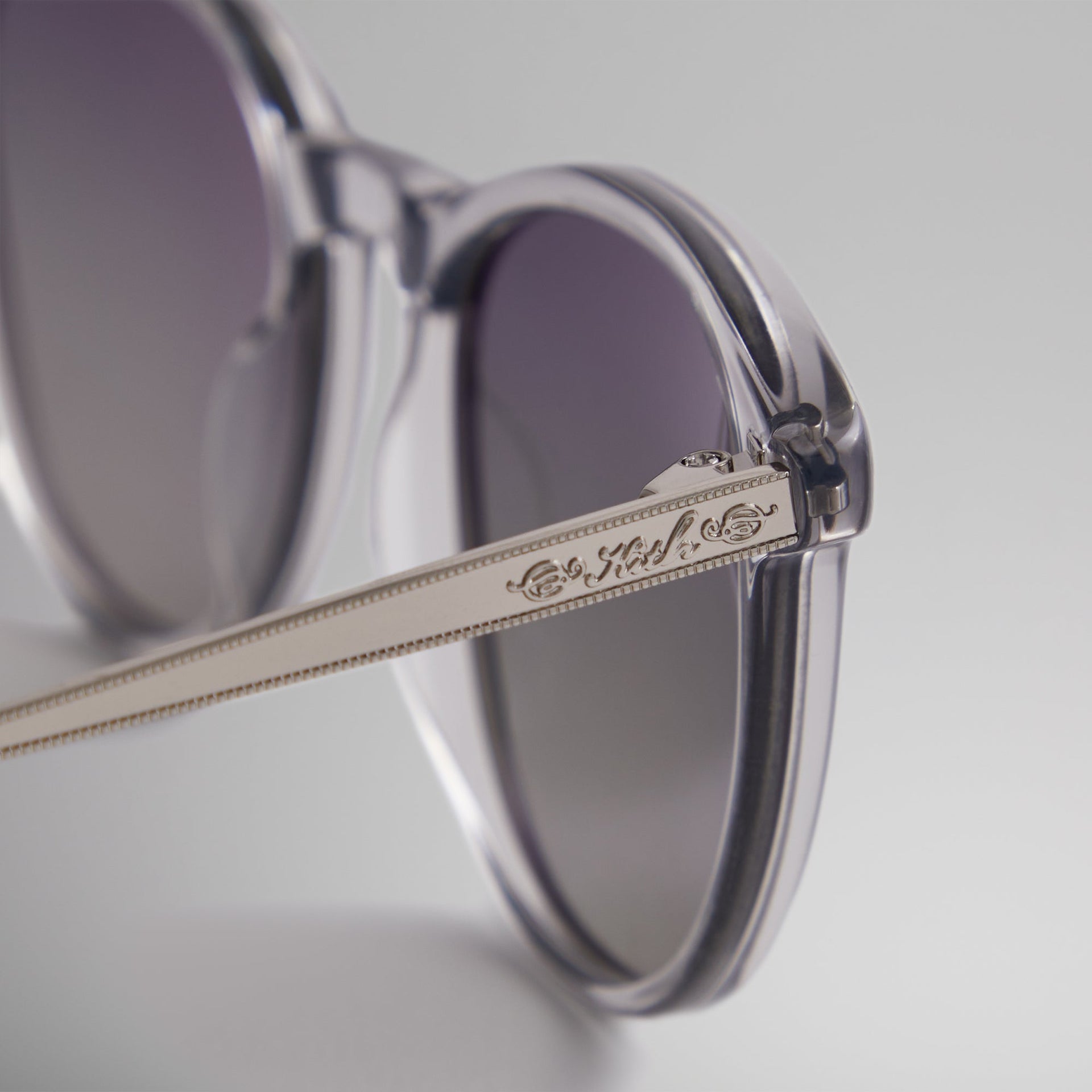 Kith for Modo Georgica Sunglasses - Grey Crystal / Silver / Clear