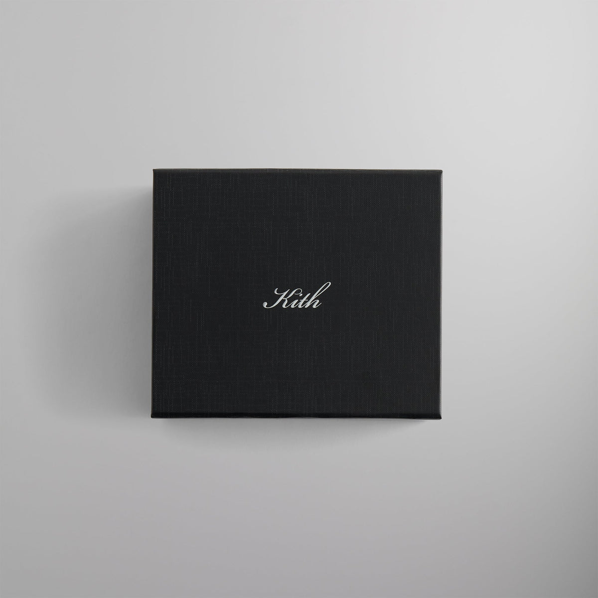 Portefeuille Kith Monogram en cuir noir