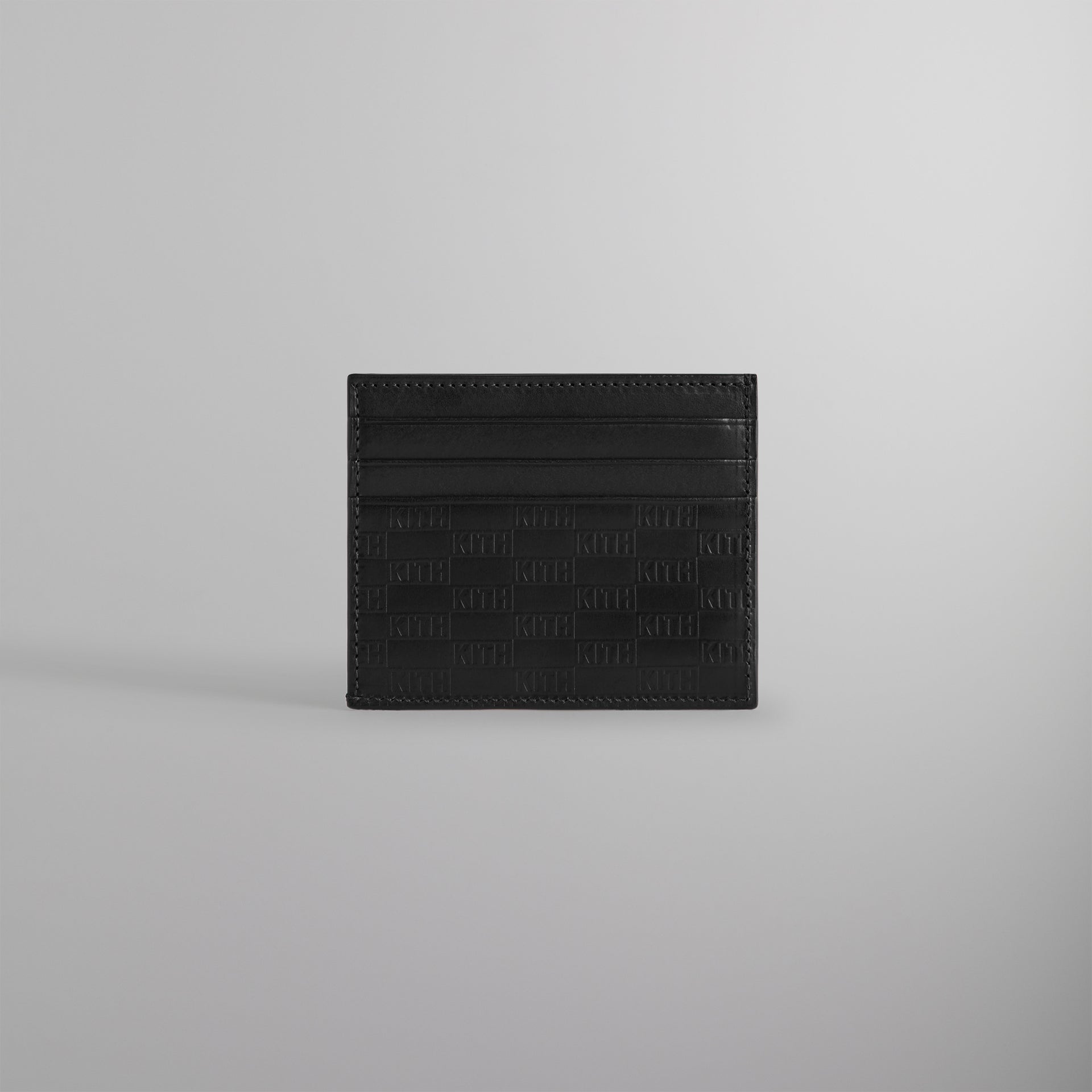 Kith Monogram Card Holder - Black