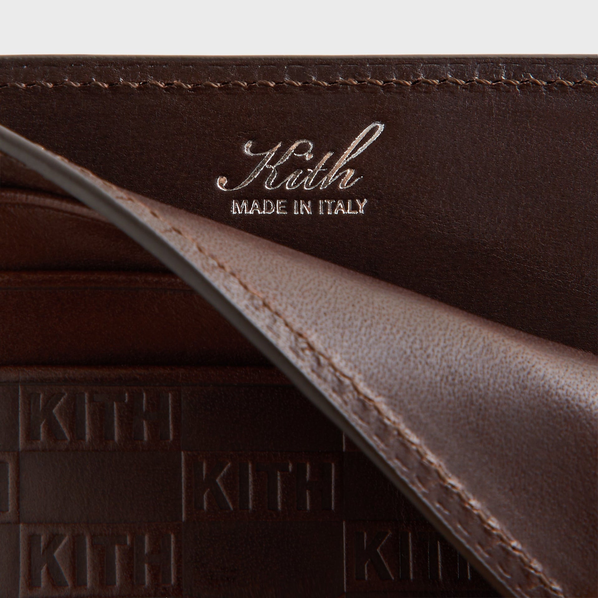 Kith Monogram Card Holder in Incognito