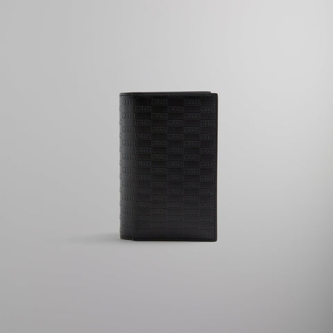 Kith Monogram Passport Holder - Black