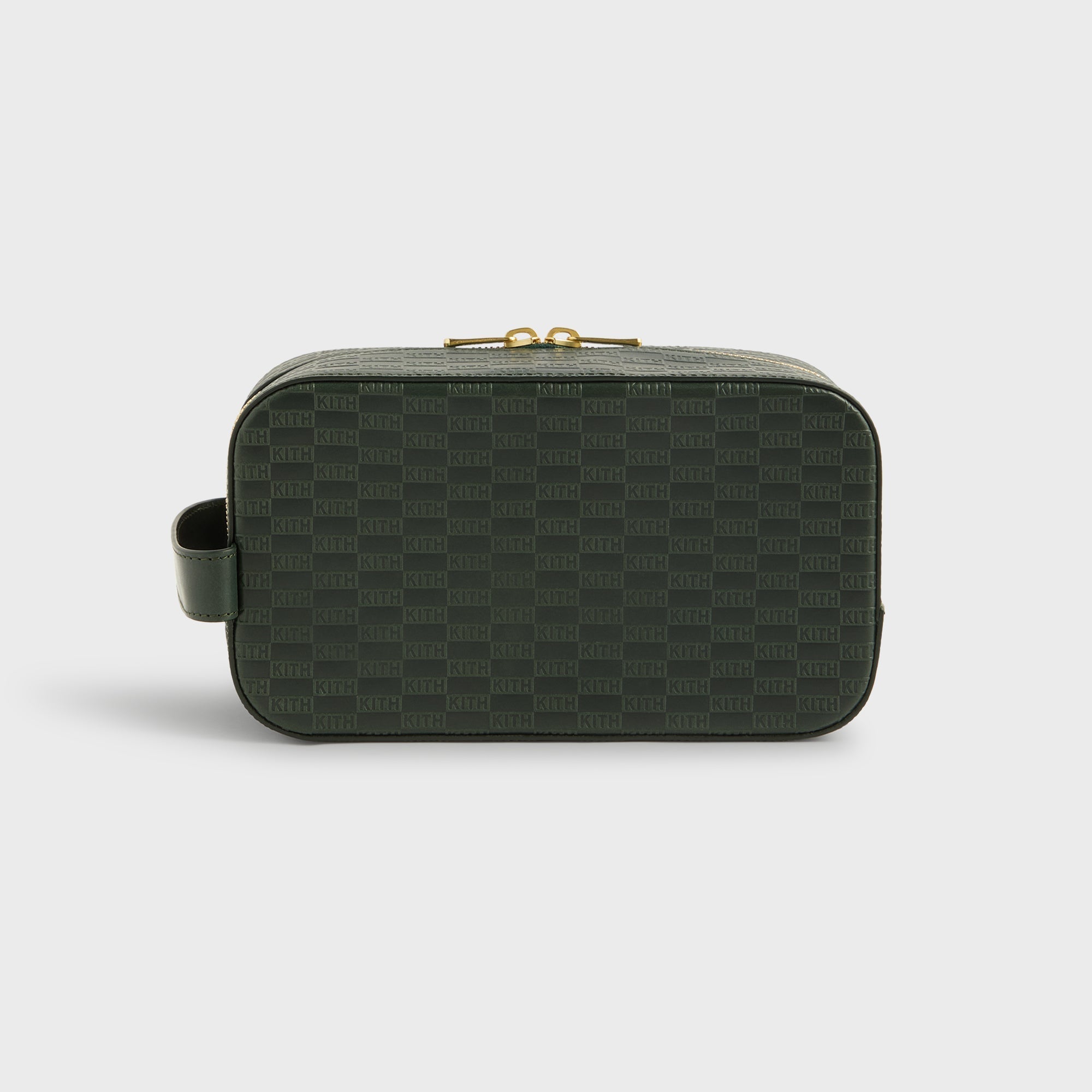Kith Monogram Leather Dopp Kit - Equestrian – Kith Europe