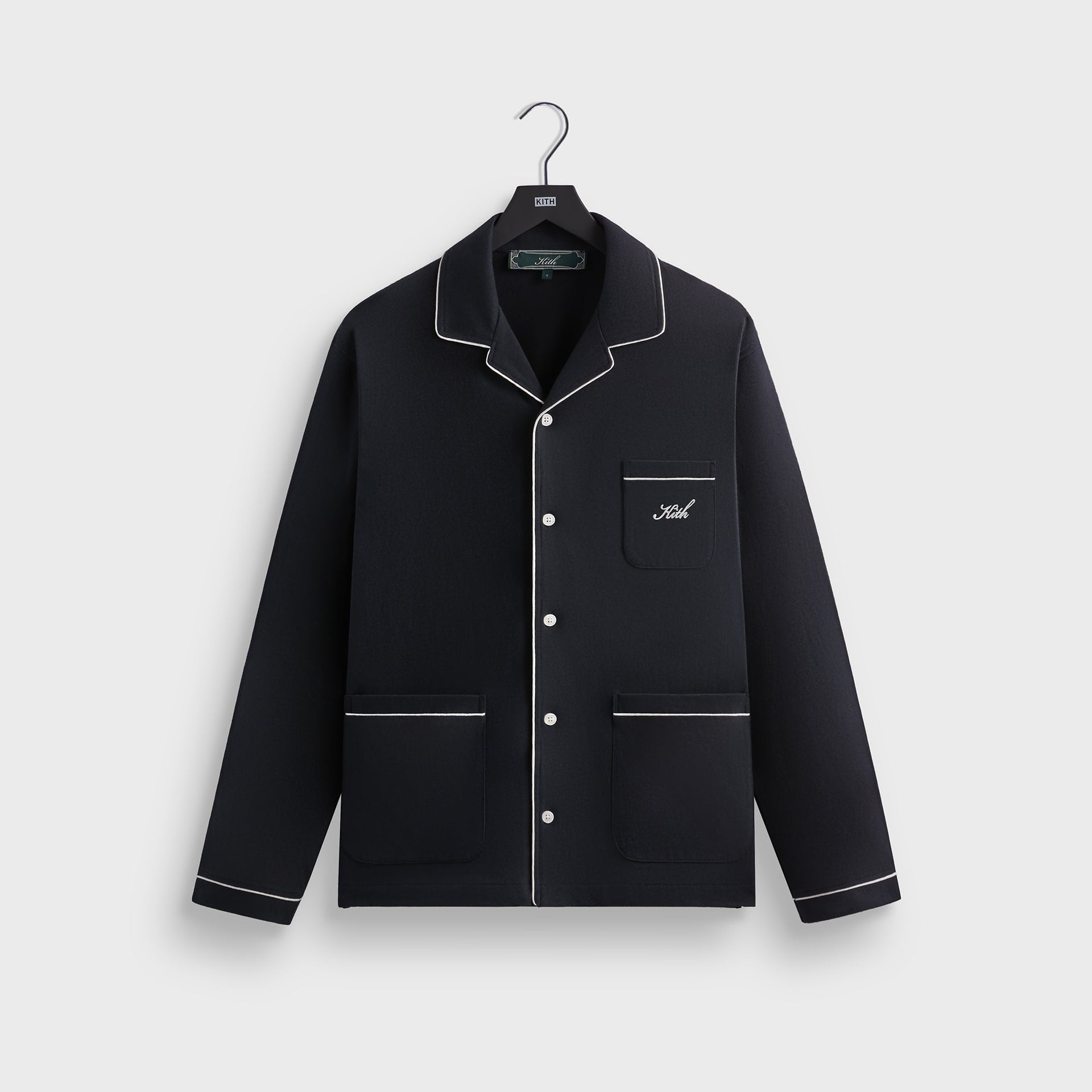 Kithmas Script Pajama Set - Black - PH