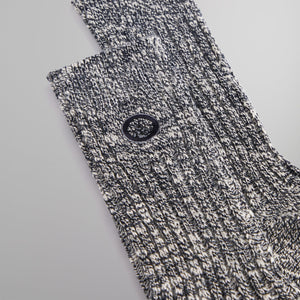 Kith Willet Marled Crew Socks - Nocturnal