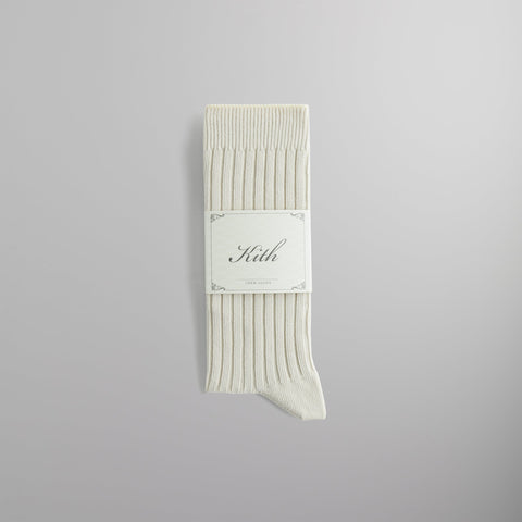 Kith Ribbed Cotton Socks - Sandrift PH