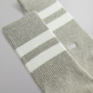 Kith Three Pack Mixed Double Stripe Cotton Socks - Multi PH