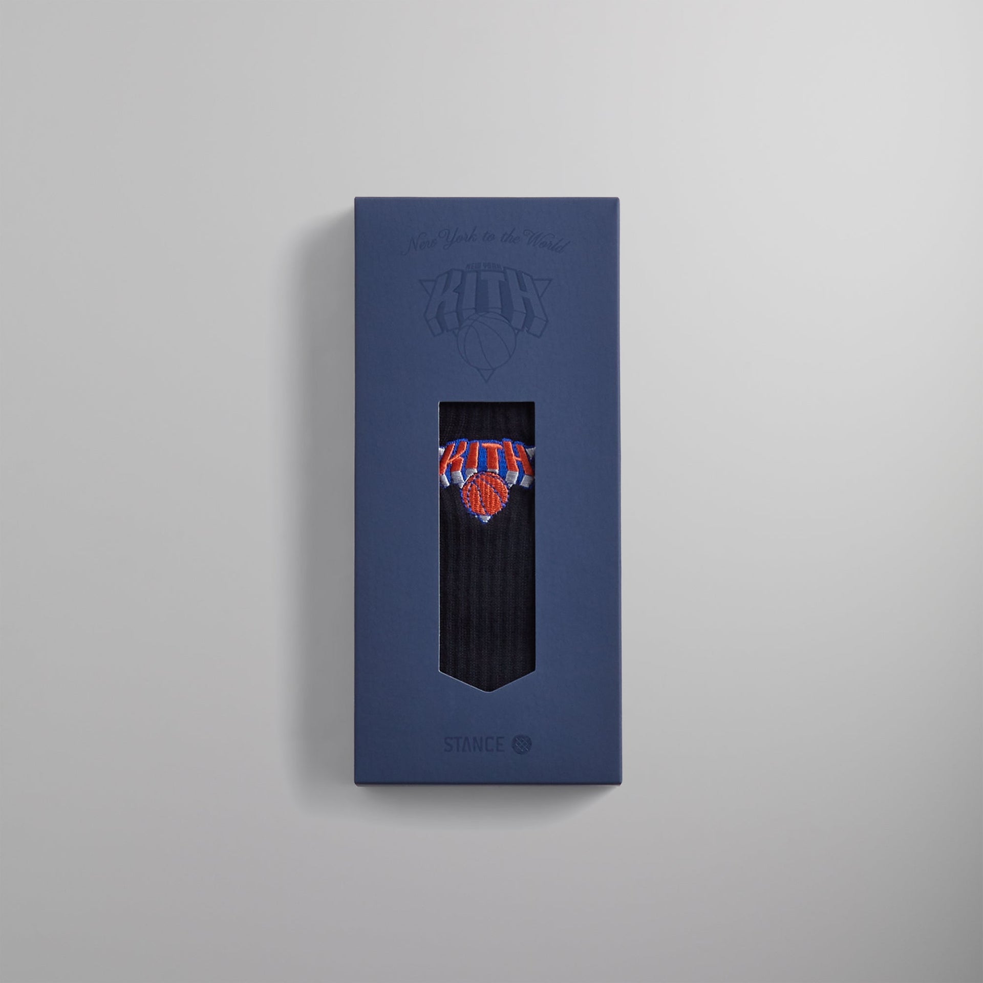 Kith & Stance for the New York Knicks Logo Socks - Black