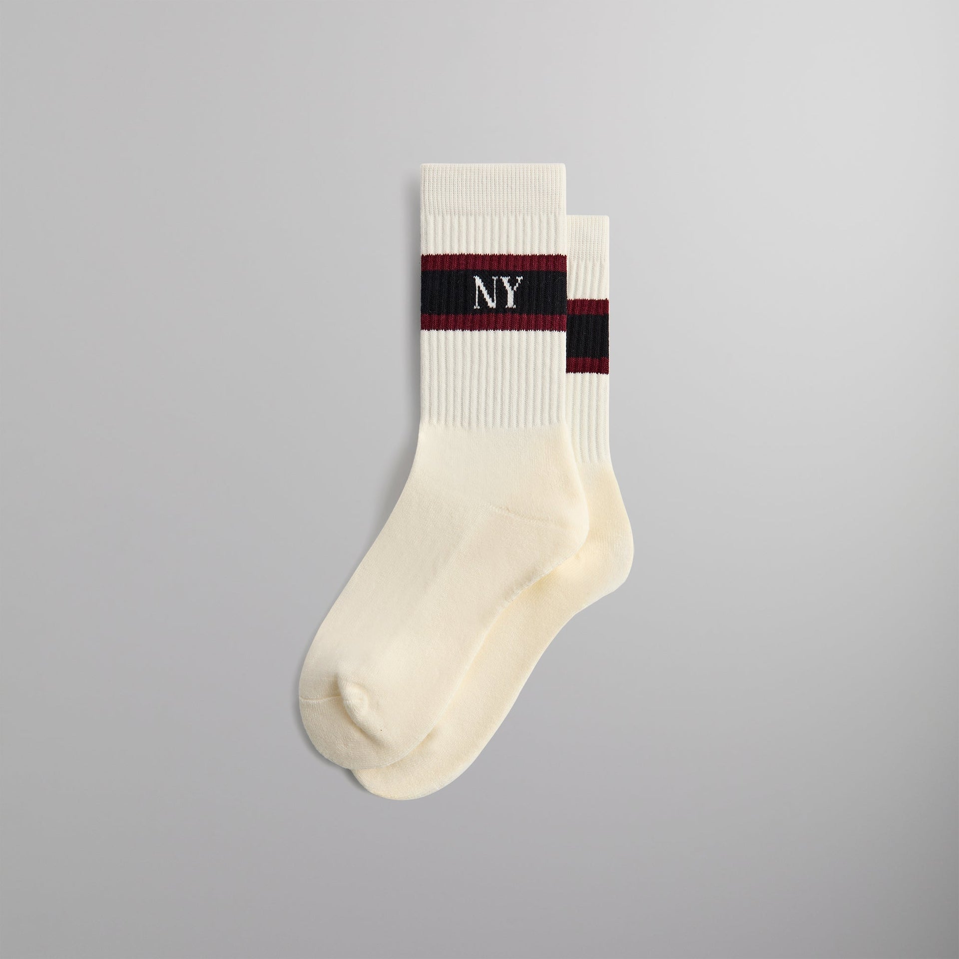 Kith New York Striped Crew Socks - Nocturnal