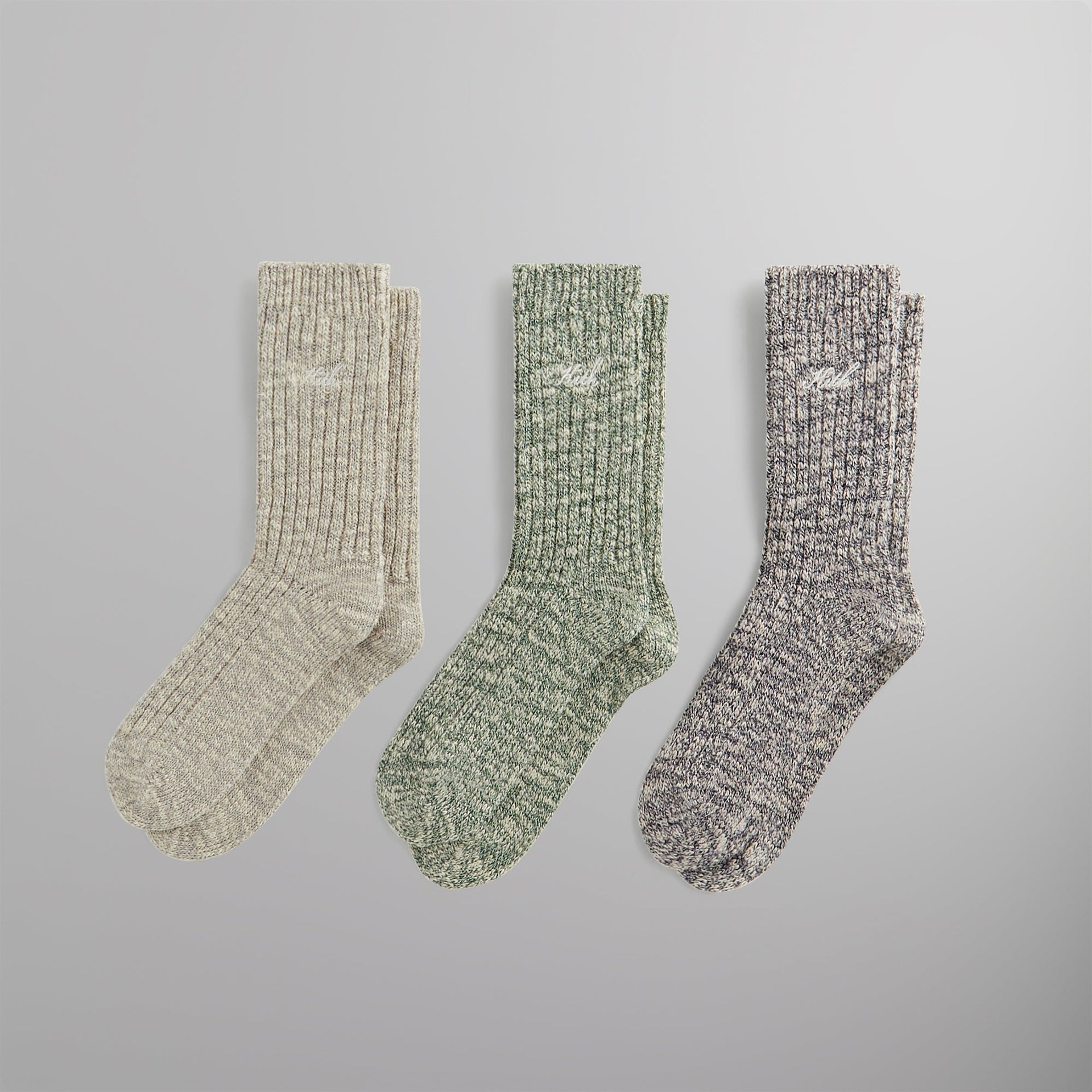 Kithmas 3 Pack Willet Marled Crew Socks - Multi PH