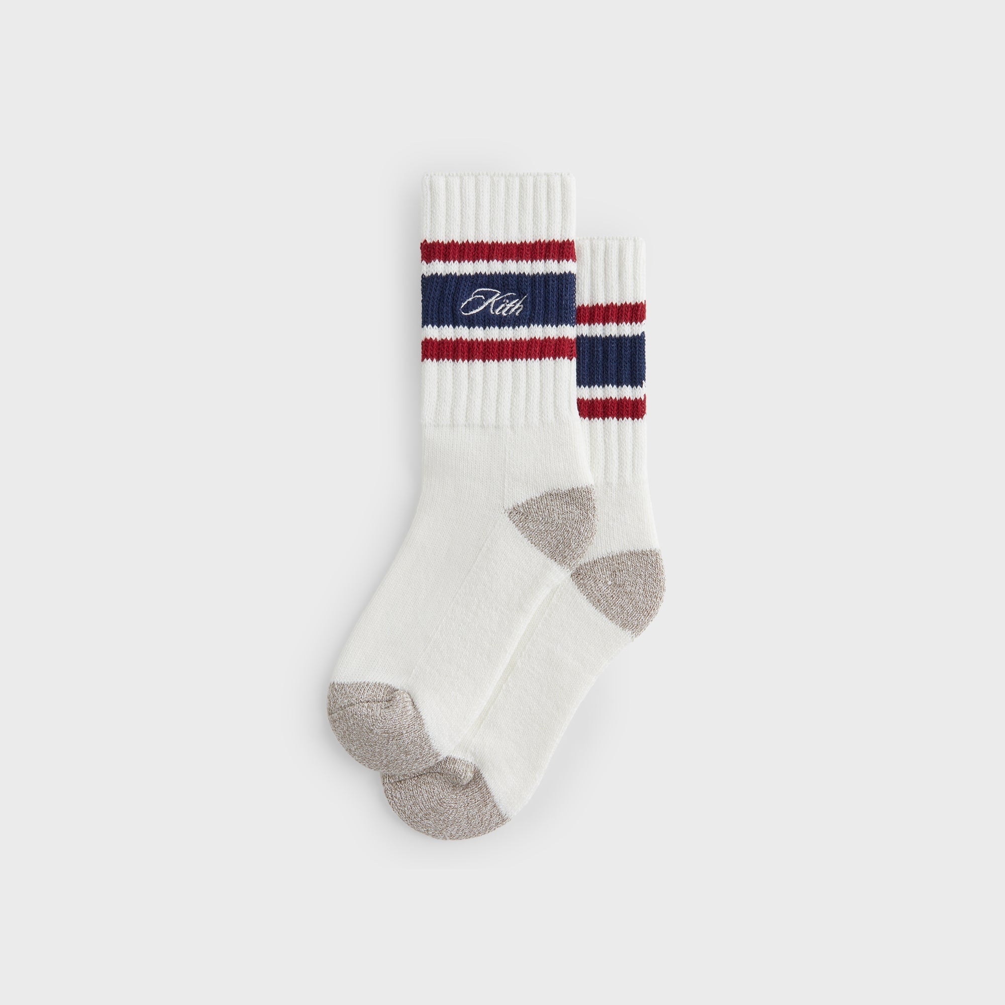 Kith 3-Pack Rose Script Cotton Crew Socks - Multi – Kith Europe