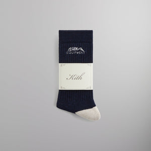 Kith Equipment Socks - Nocturnal Heather