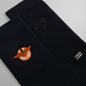 Kith & Stance for the New York Knicks Wingman Crew Socks - Black PH