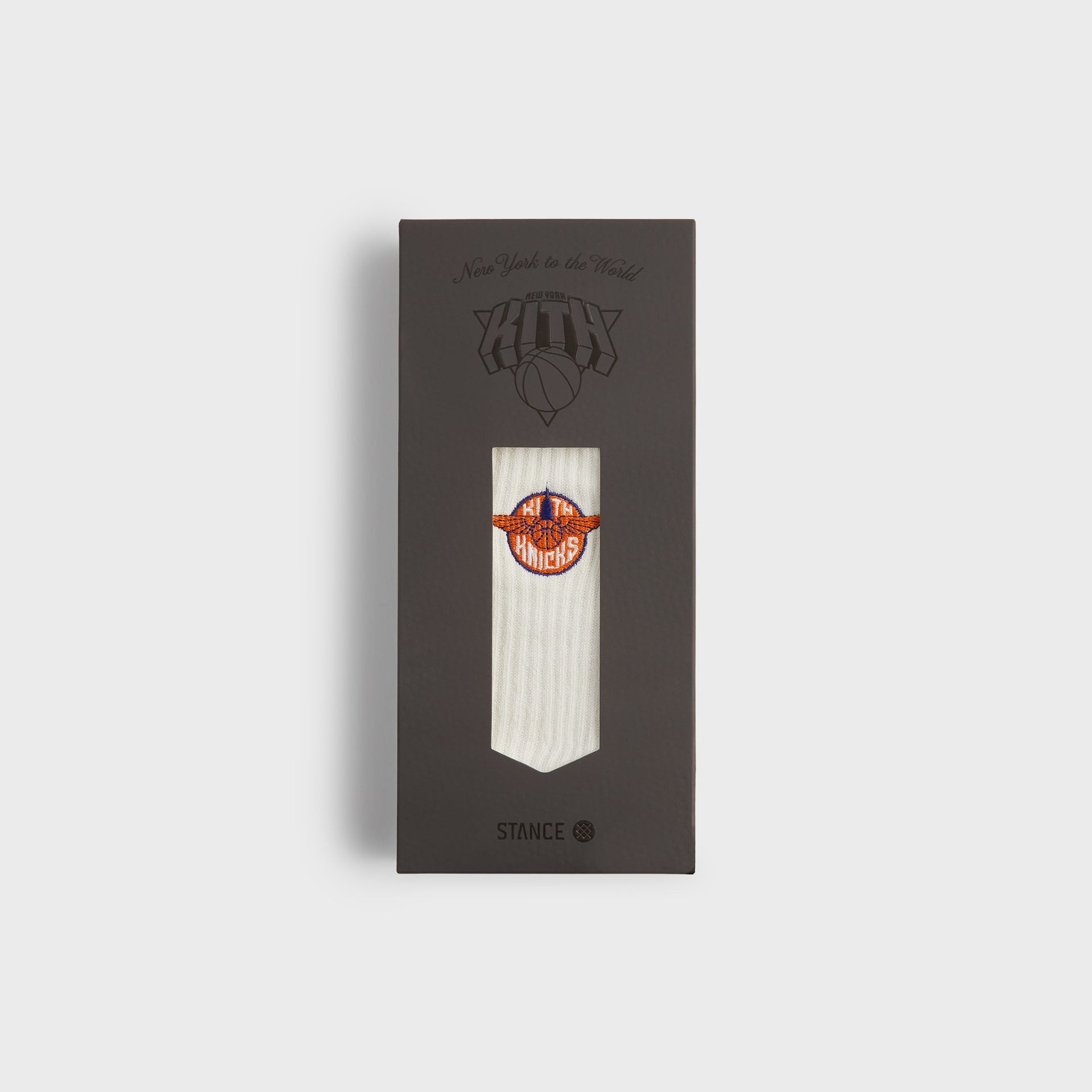 Kith & Stance for the New York Knicks Wingman Crew Socks - Silk