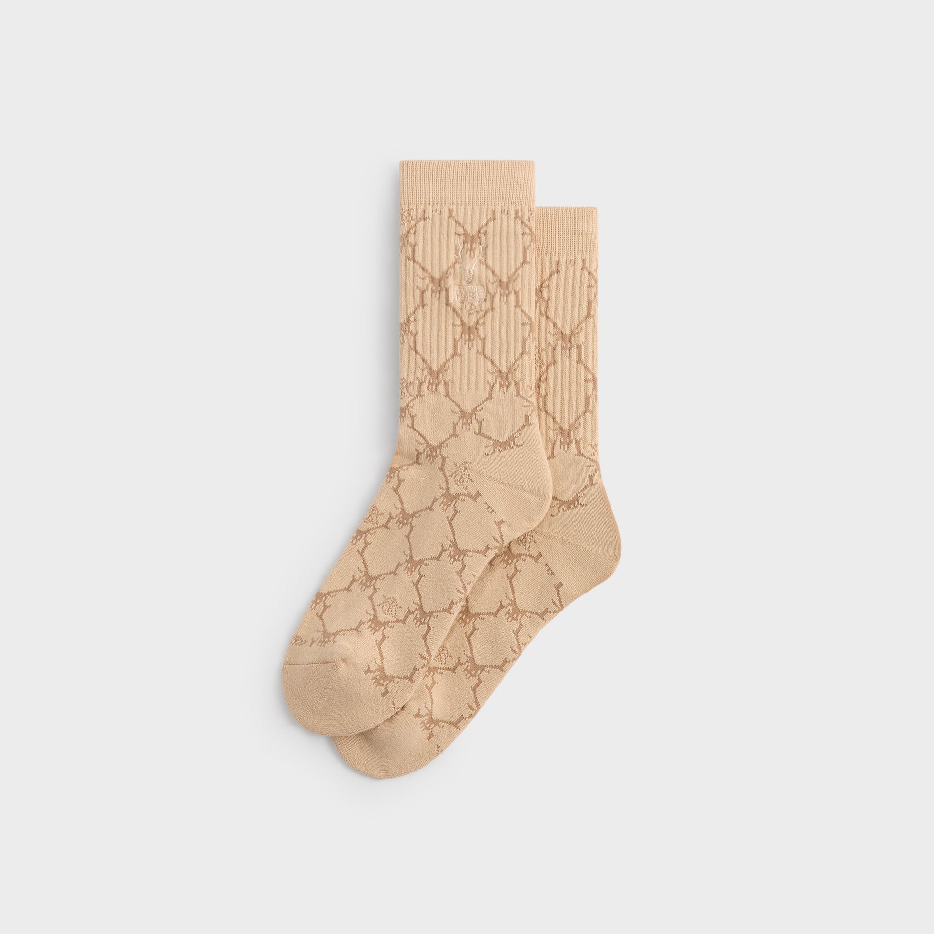 Kith & South2 West8 for Columbia Monogram Jacquard Crew Socks - Eternal