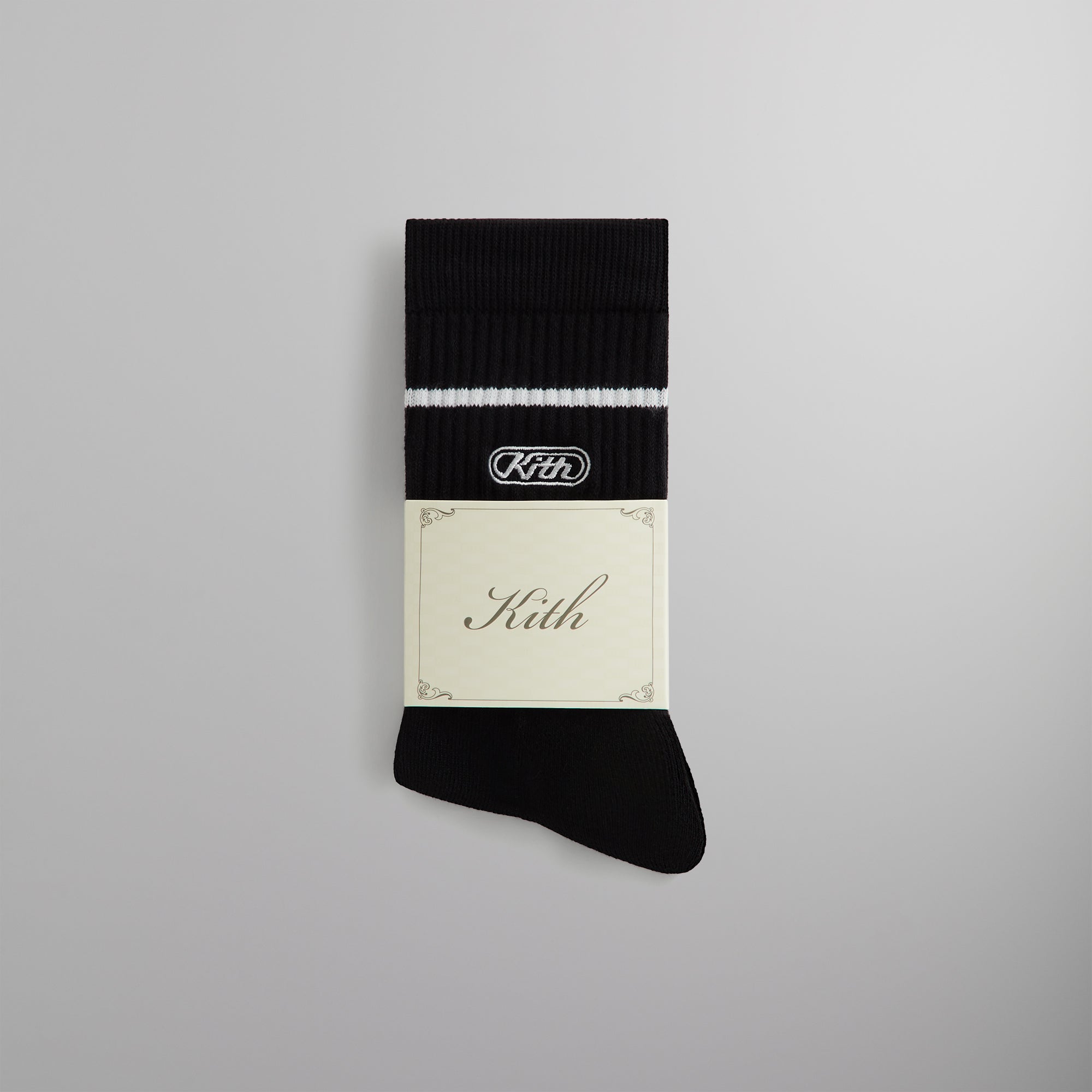 Kith Vortex Logo Nelson Crewneck - Black – Kith Europe